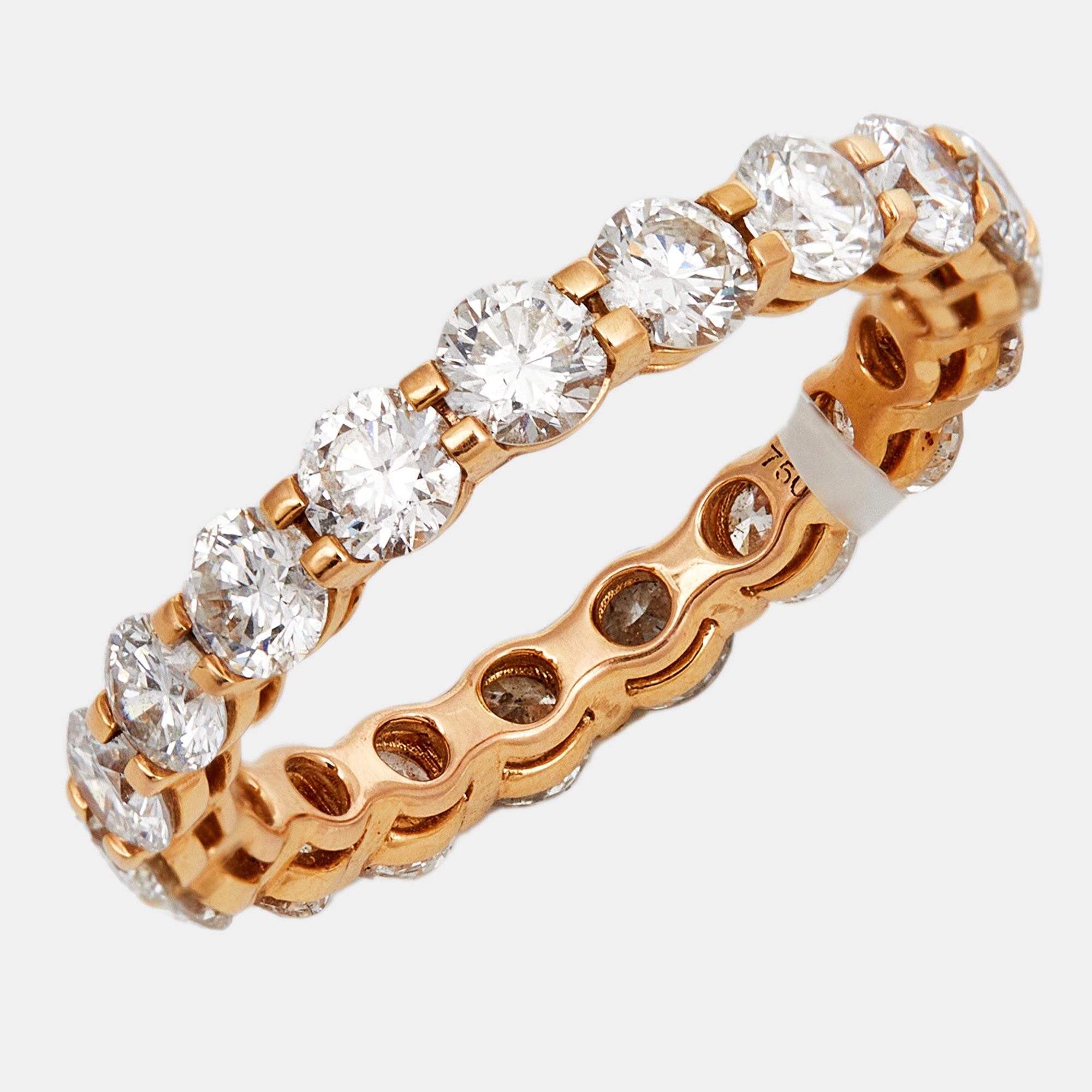The diamond edit 18k rose gold ring