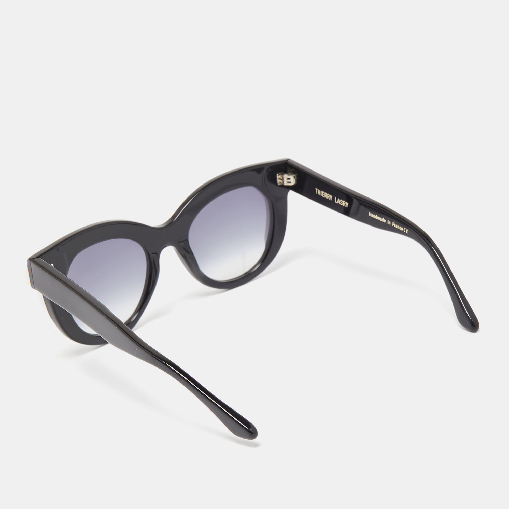 Thierry Lasry Black/White Gradient Slutty 29 Wayfarer Sunglasses
