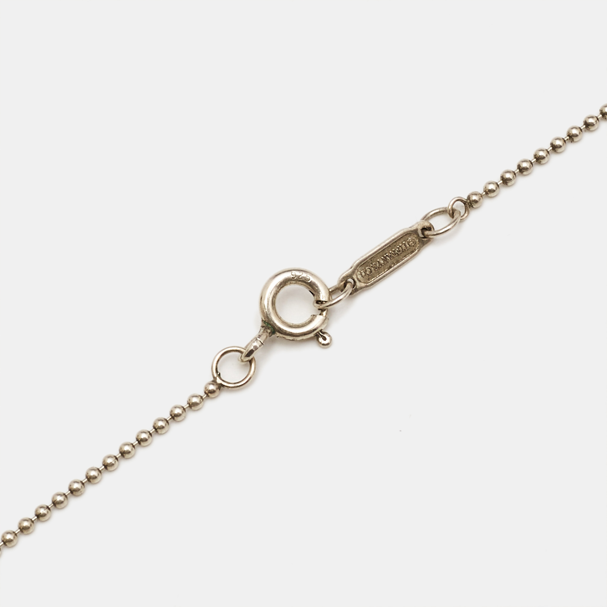 Tiffany & Co. Return To Tiffany Heart Tag Sterling Silver Long Necklace