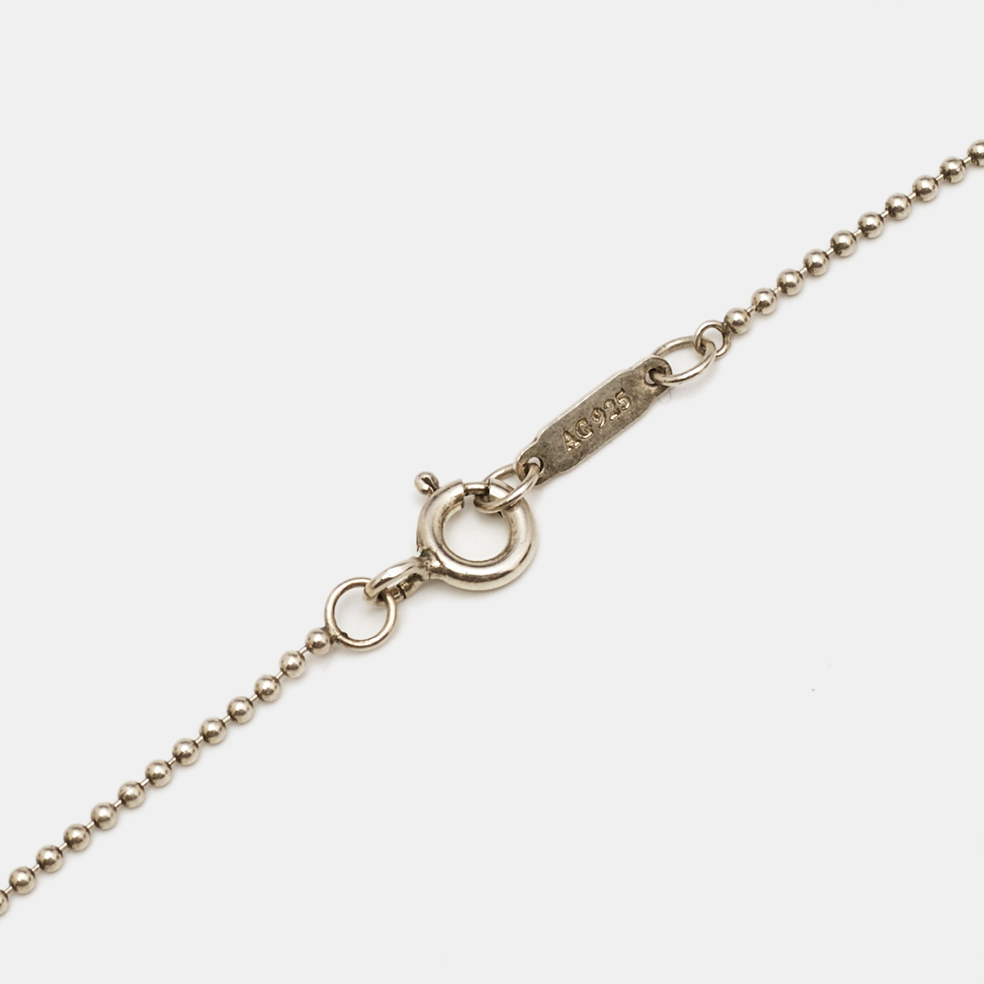 Tiffany & Co. Return To Tiffany Heart Tag Sterling Silver Long Necklace