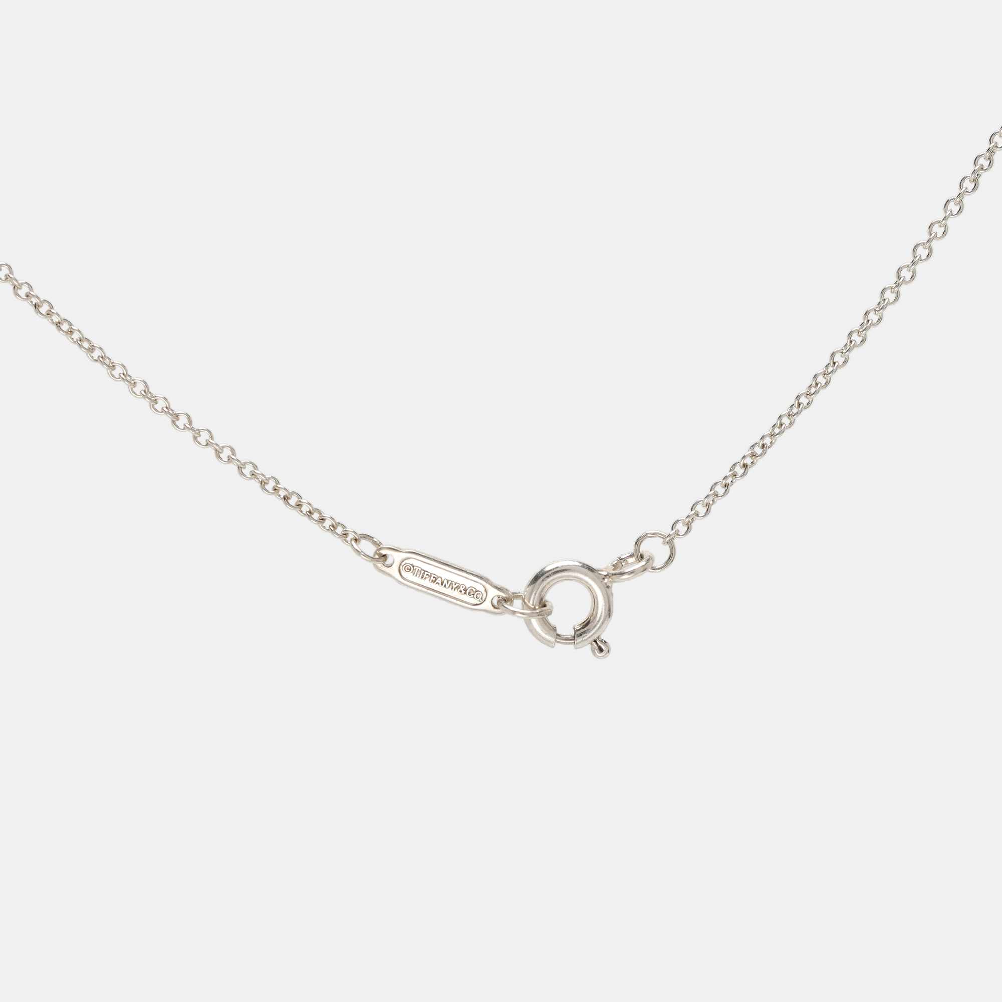 Tiffany & Co. Return To Tiffany Heart Tag Sterling Silver Pendant Necklace