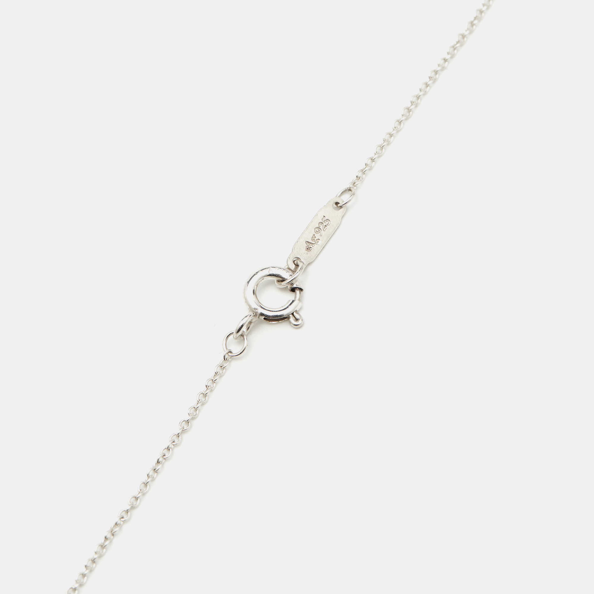 Tiffany & Co.'Go Women 2023' Sterling Silver Pendant Necklace