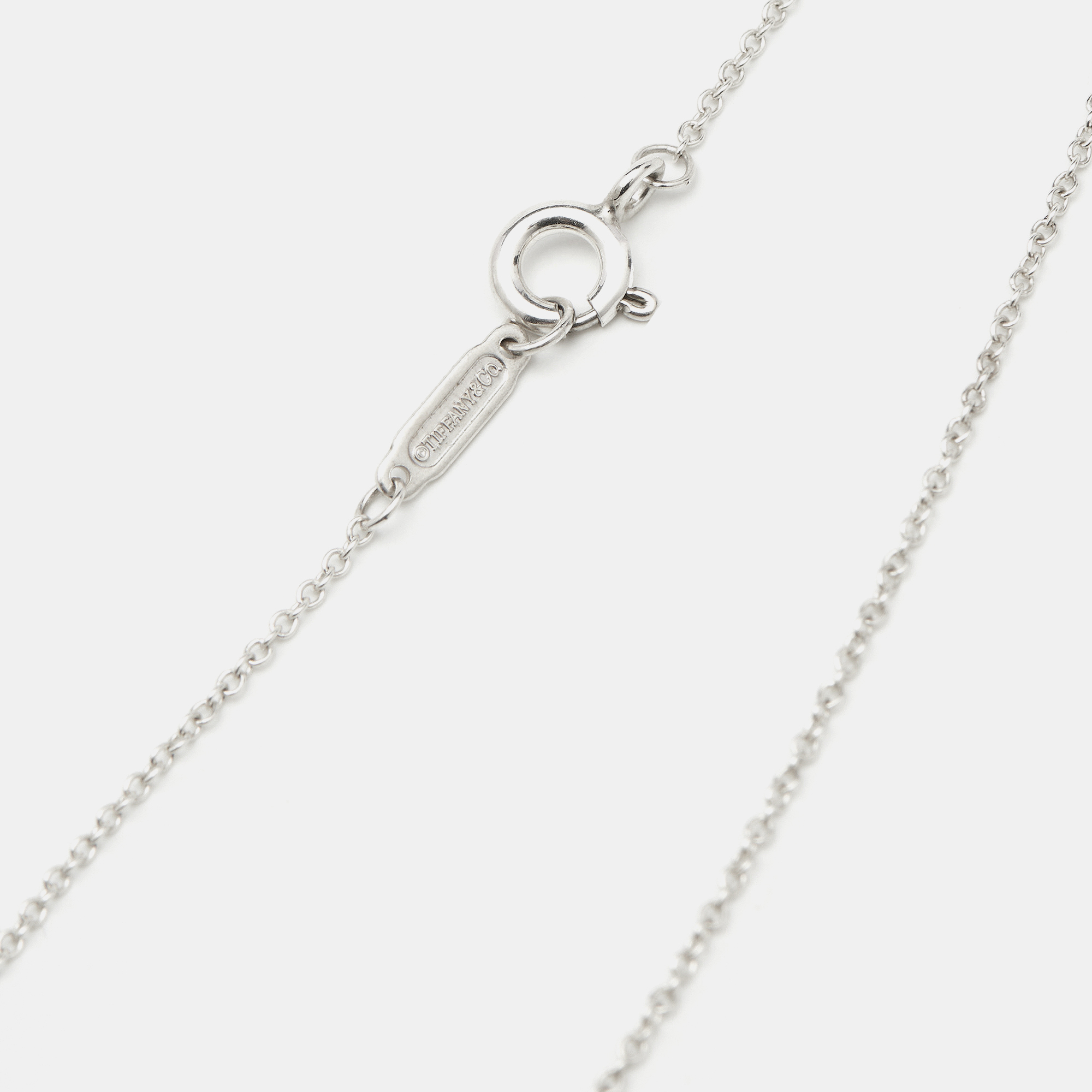 Tiffany & Co.'Go Women 2023' Sterling Silver Pendant Necklace