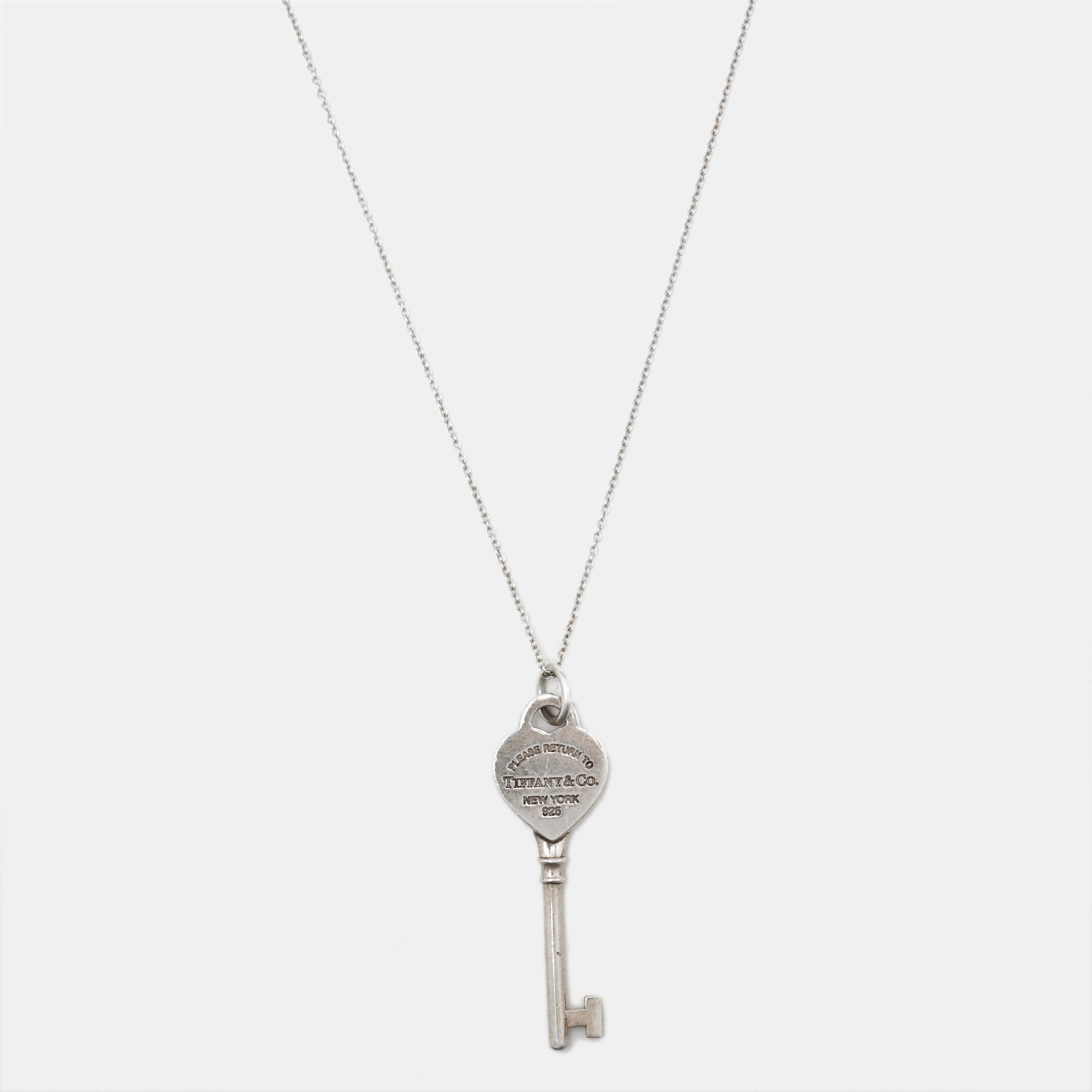 Tiffany & Co. Return To Tiffany Key Sterling Silver Pendant Necklace
Tiffany & Co. Return To Tiffany Key Sterling Silver Pendant Necklace