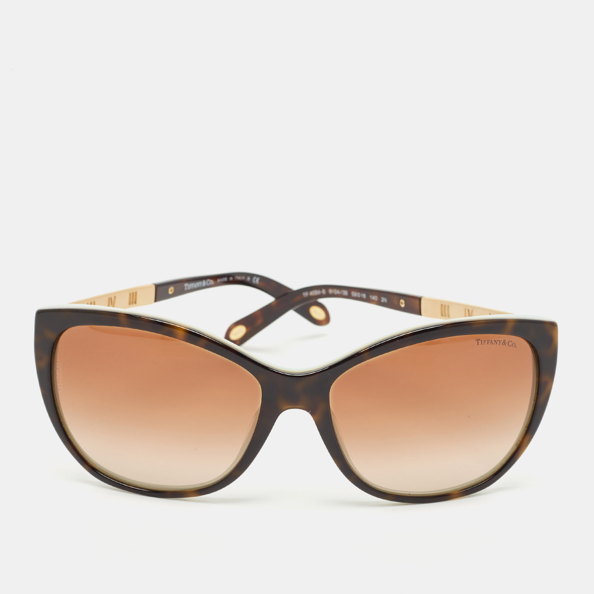 Tiffany & Co. Brown/Blue Gradient TF 4094 -B Atlas Cat Eye Sunglasses, Cream
Tiffany & Co. Brown/Blue Gradient TF 4094 -B Atlas Cat Eye Sunglasses, Cream
