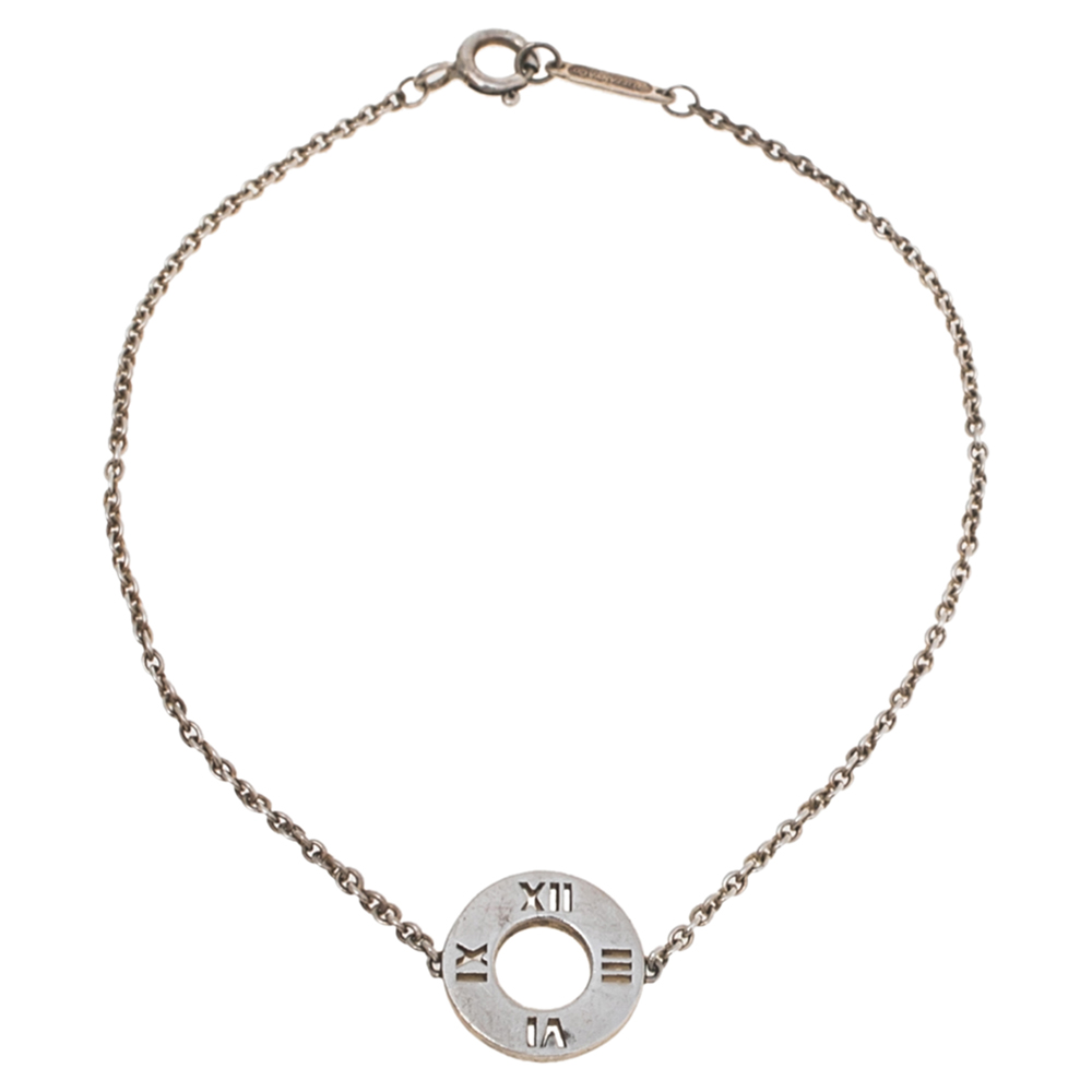 Tiffany & Co. Atlas Pierced Silver Bracelet