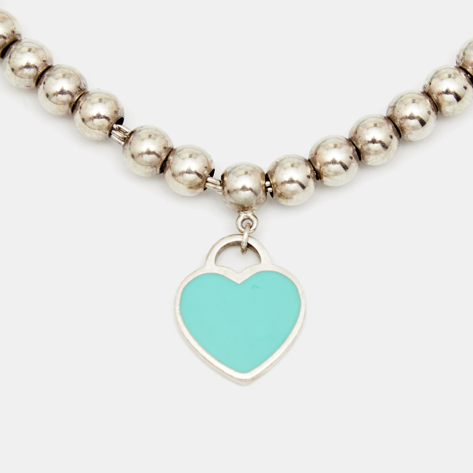Tiffany & Co. Return To Tiffany Mini Heart Enamel Sterling Silver Bead Bracelet
Tiffany & Co. Return To Tiffany Mini Heart Enamel Sterling Silver Bead Bracelet