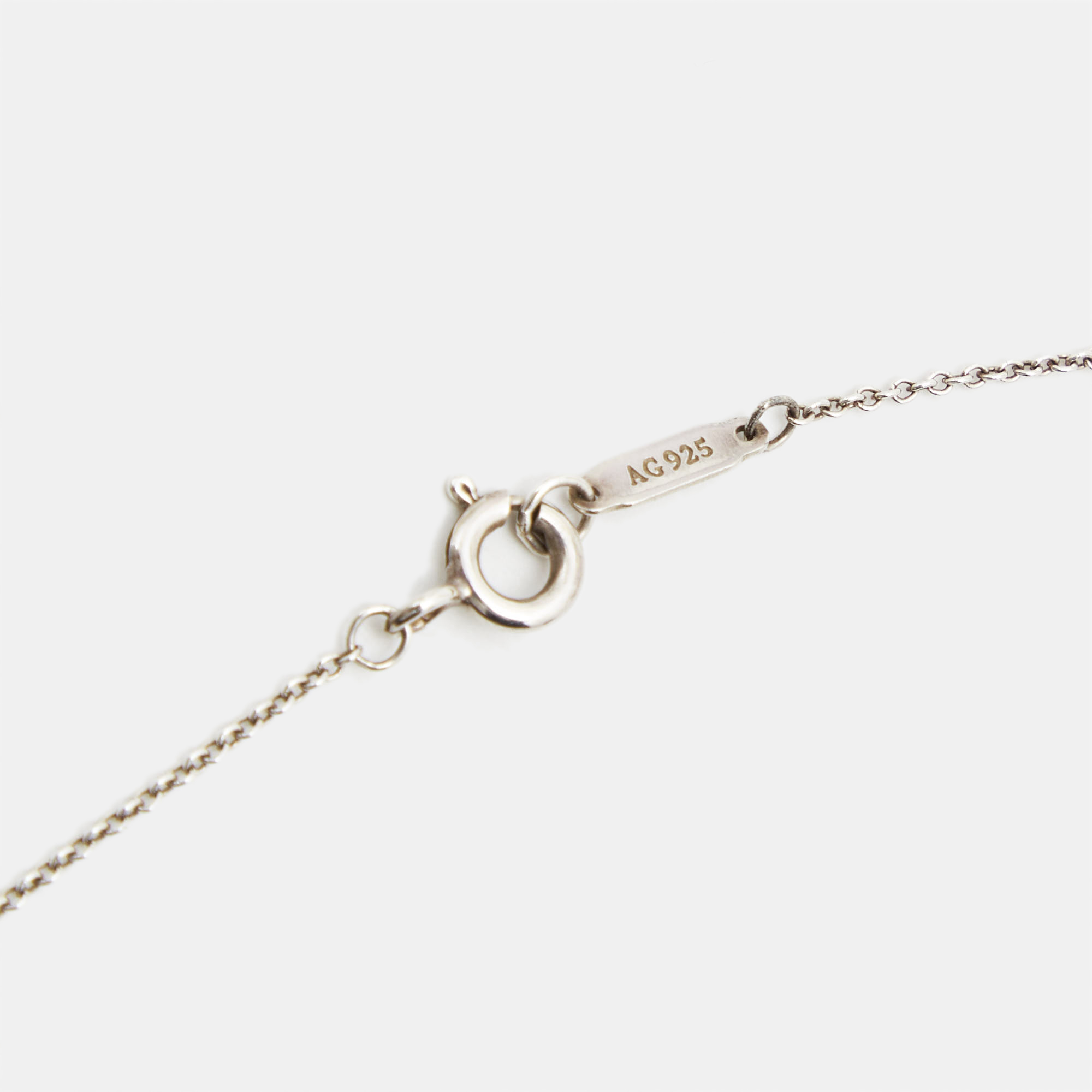 Tiffany & Co. Tiffany Notes Sterling Silver Pendant Necklace