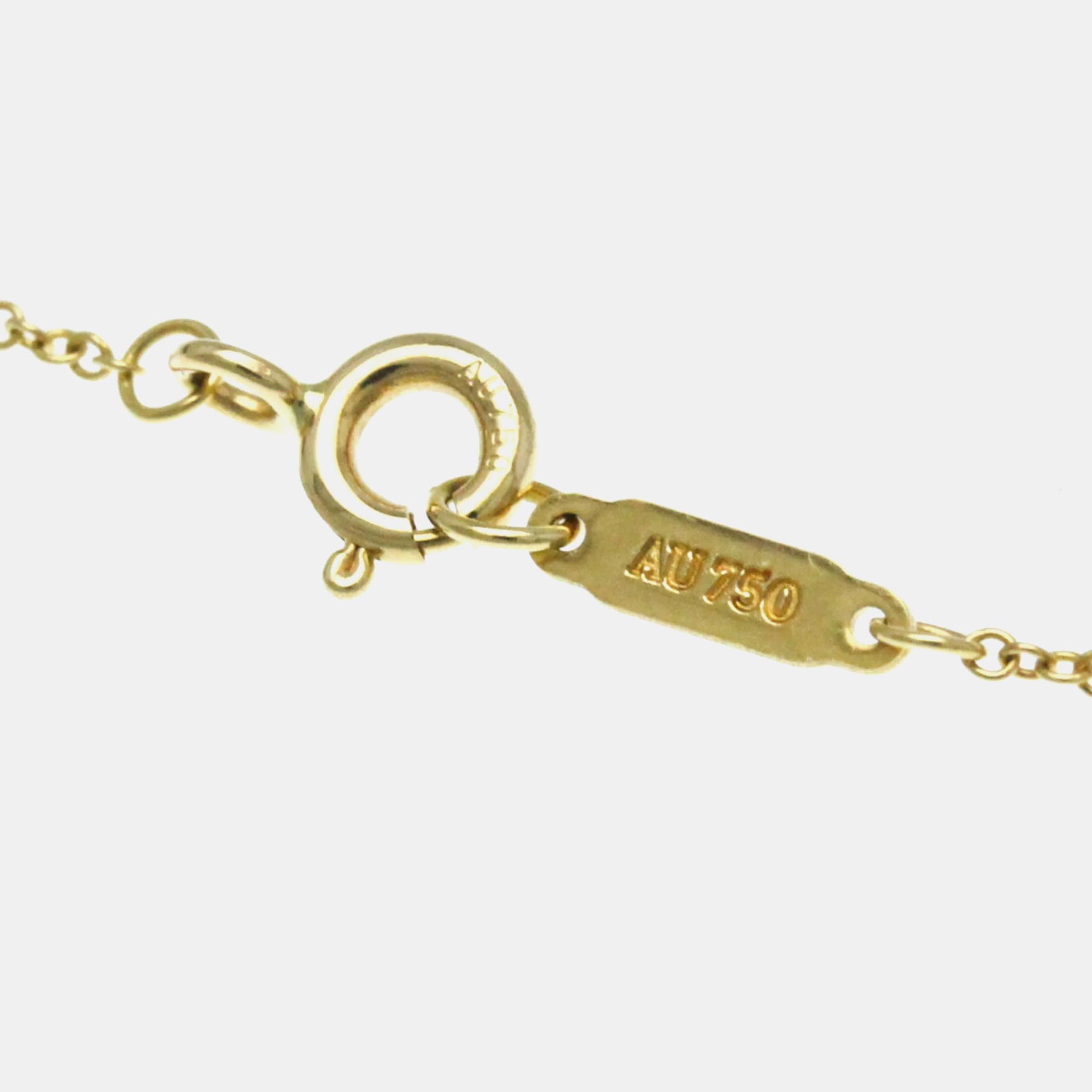 Tiffany & Co. 18K Yellow Gold Infinity Necklace