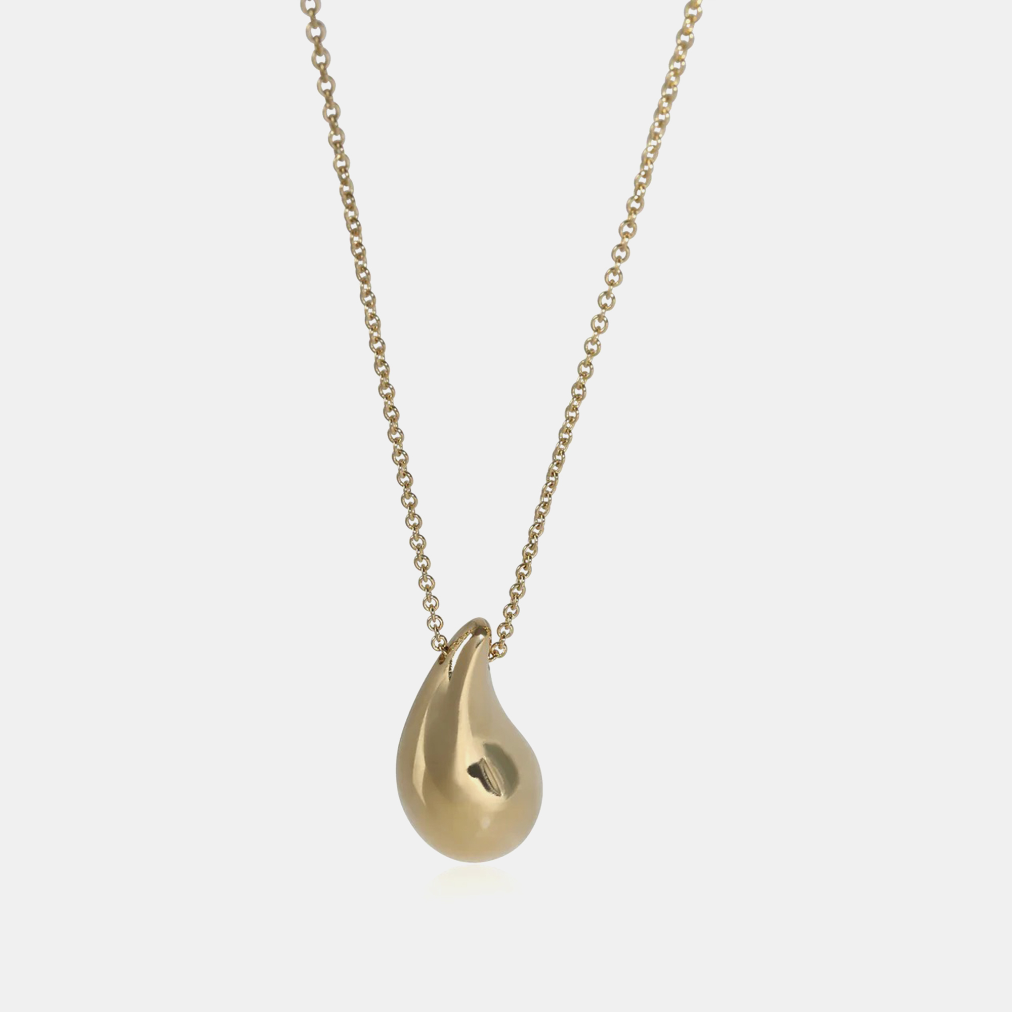 Tiffany & Co. 18k Yellow Gold Elsa Peretti Pendant Necklace