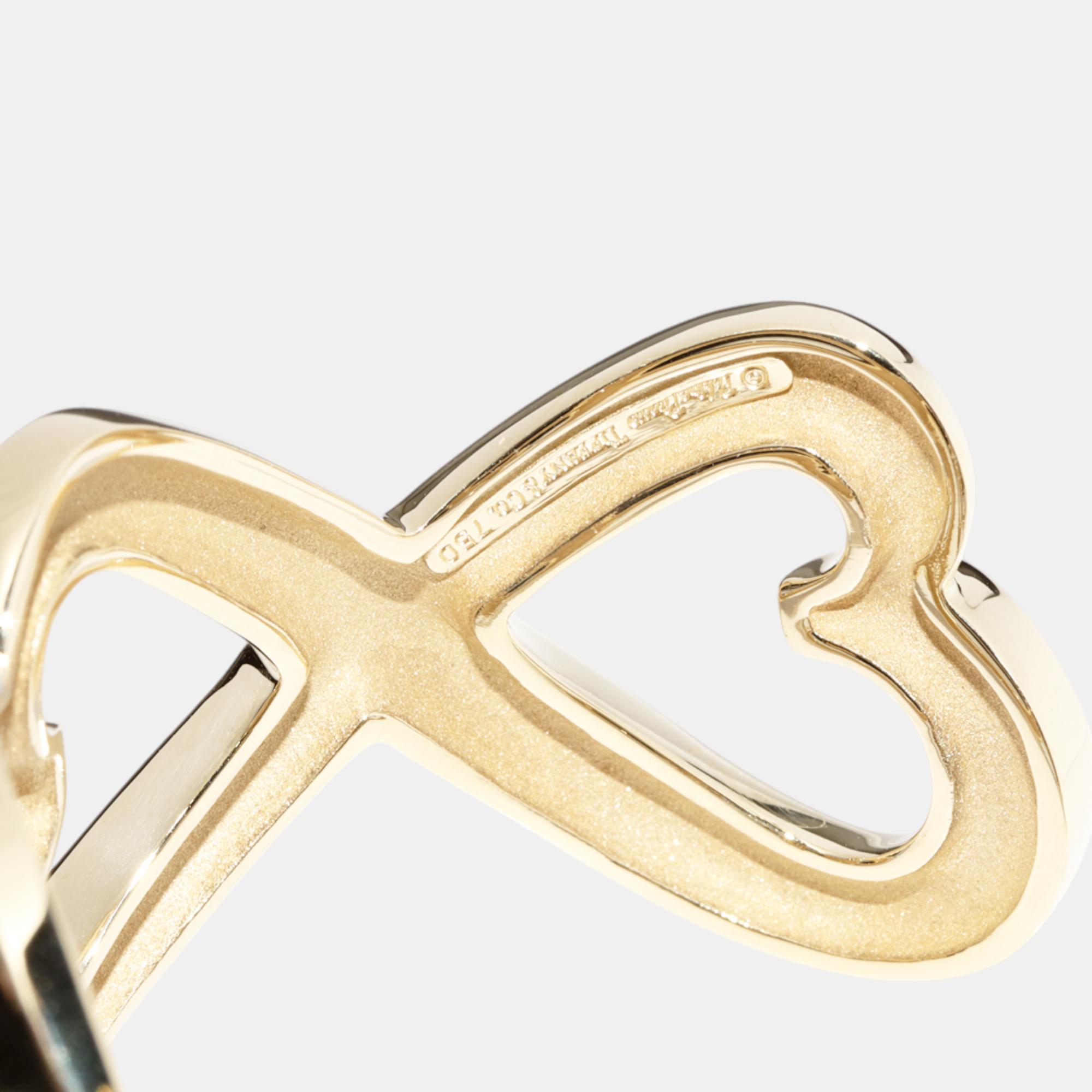 Tiffany & Co. 18K Yellow Gold Paloma Picasso Loving Heart Bracelet