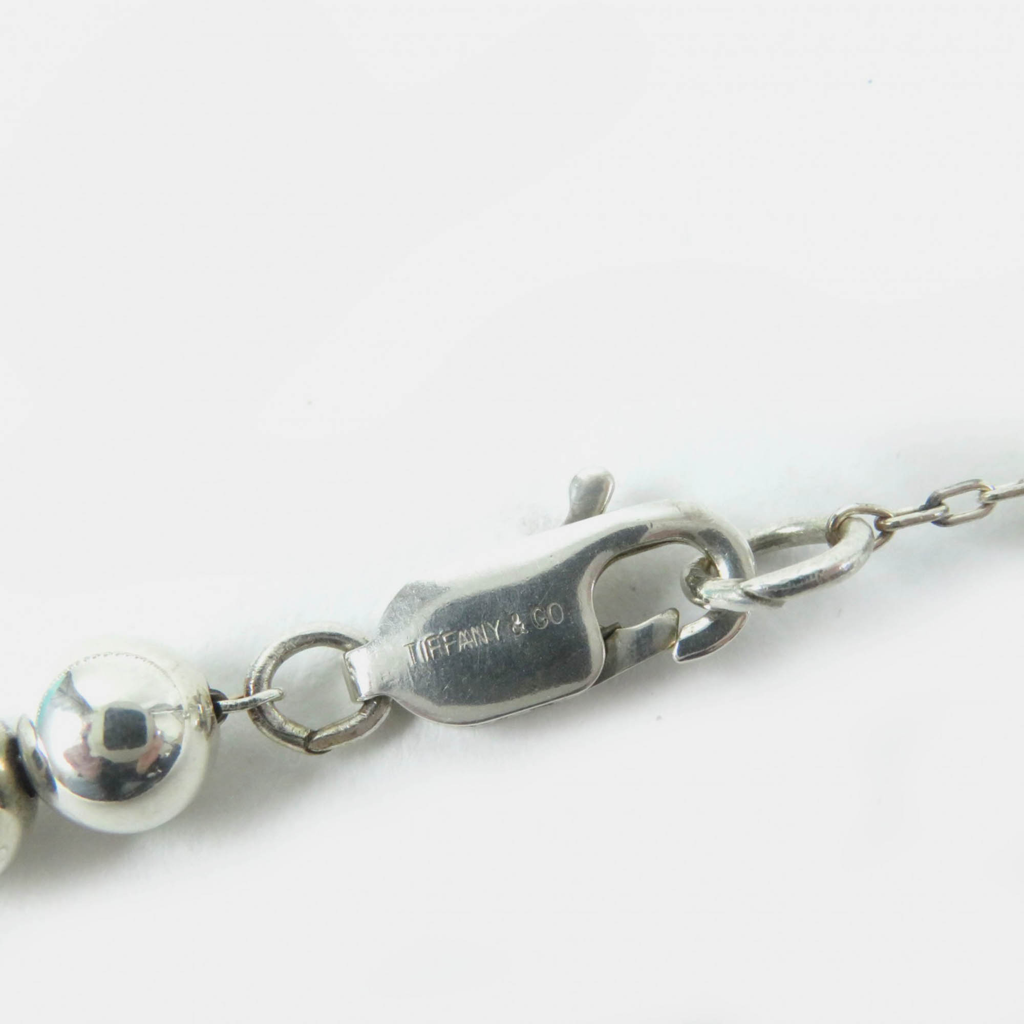 Tiffany & Co Hardware Ball Necklace Sv925 Silver Silver Metal