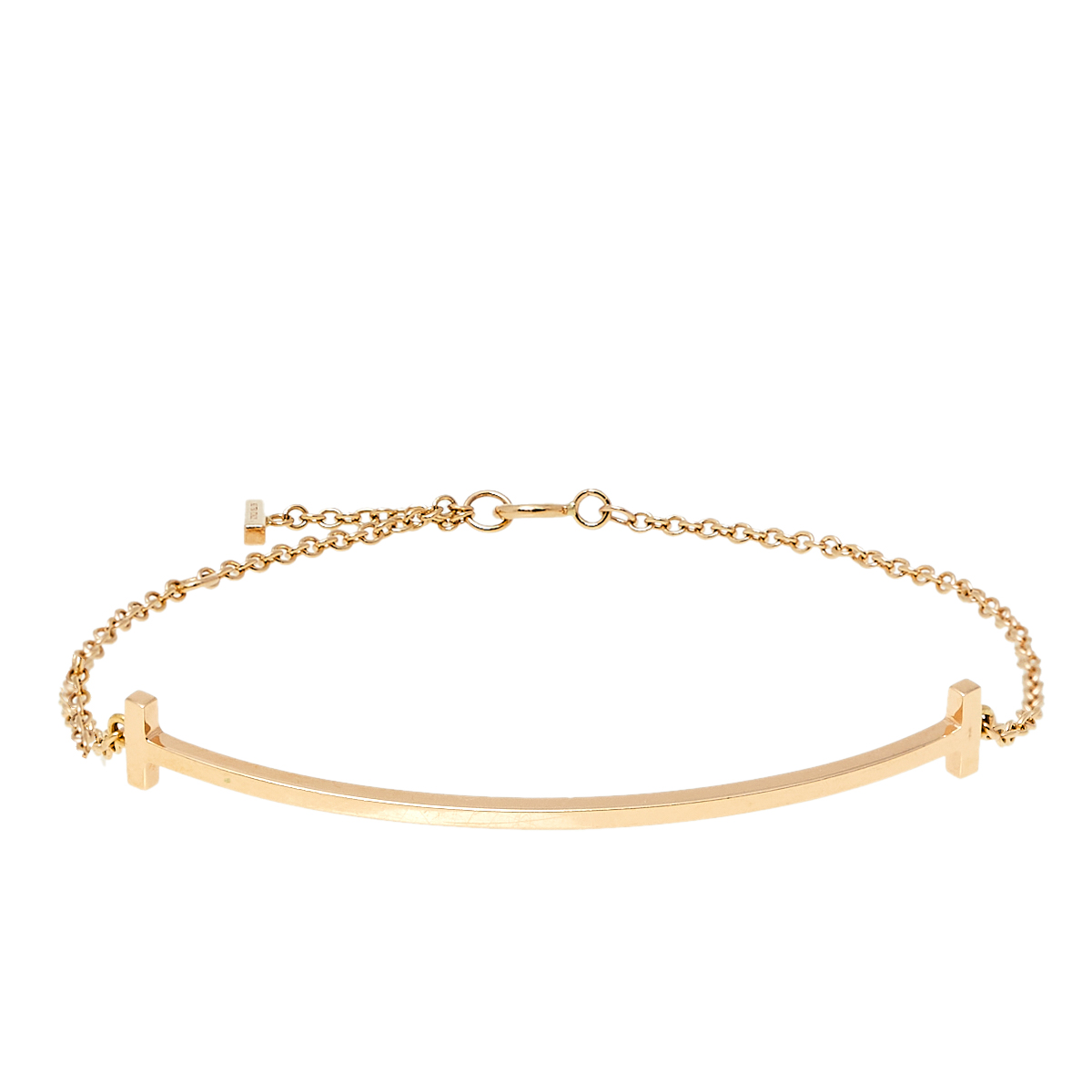 Tiffany & Co. Tiffany T Smile 18K Rose Gold Bracelet