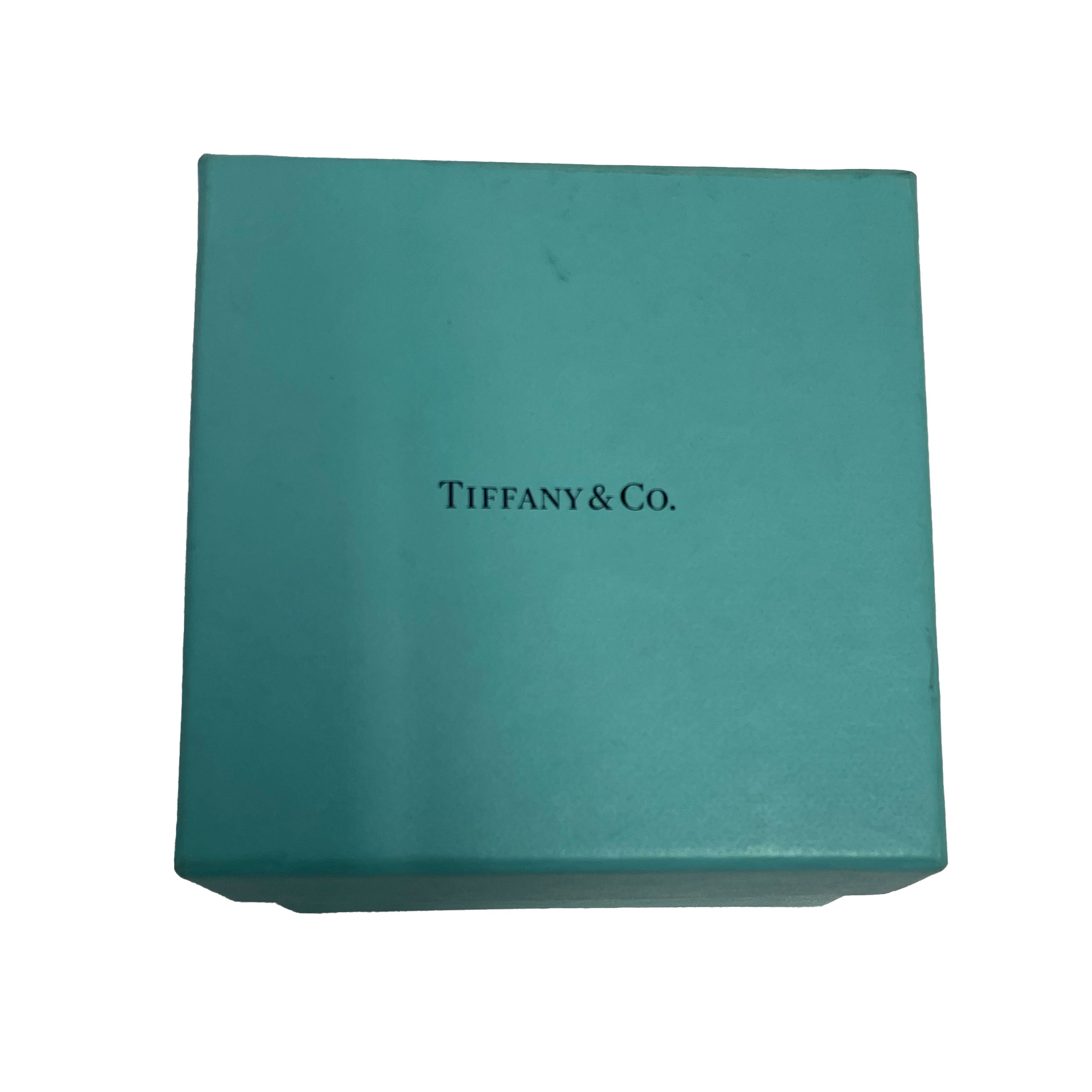 Tiffany & Co. Wide Atlas Open Bangle In 18k White Gold