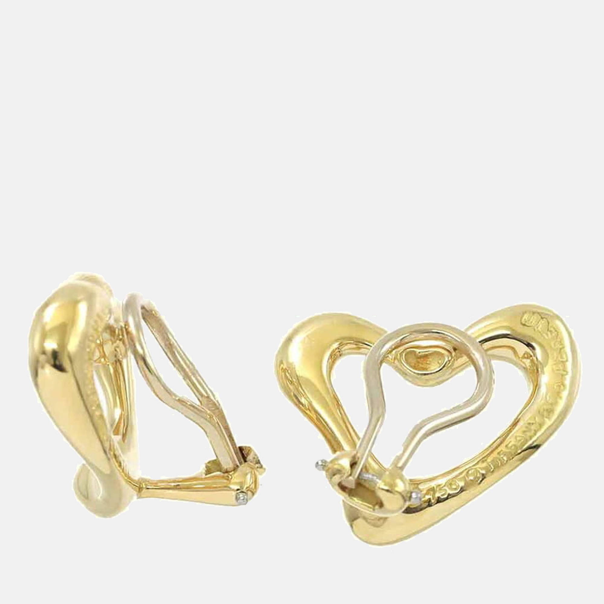 Tiffany & Co. Elsa Peretti Open Heart Clip On 18K Yellow Gold Earrings
Tiffany & Co. Elsa Peretti Open Heart Clip On 18K Yellow Gold Earrings