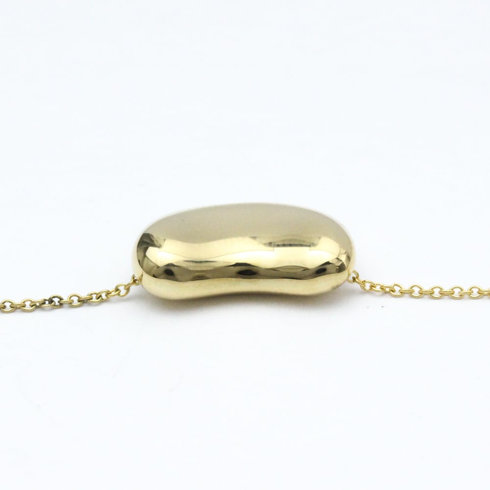 Tiffany & Co. Elsa Peretti Bean 18K Yellow Gold Necklace