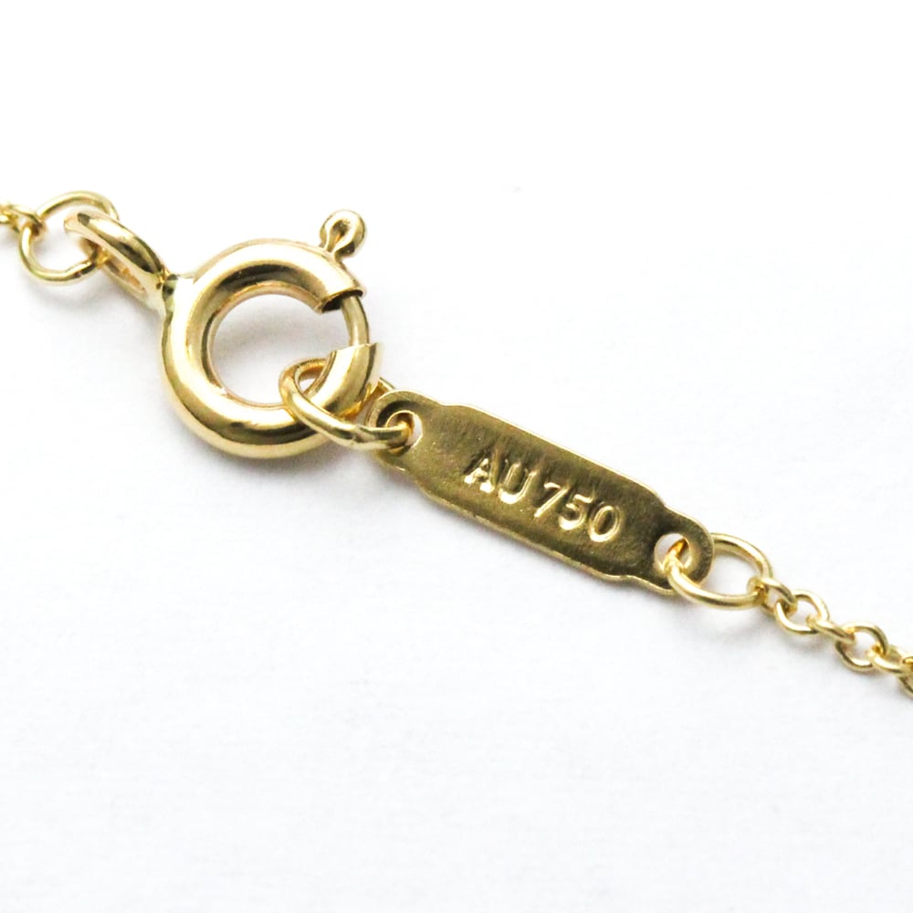 Tiffany & Co. Tiffany Enchant Heart Key 18K Yellow Gold Diamond Necklace