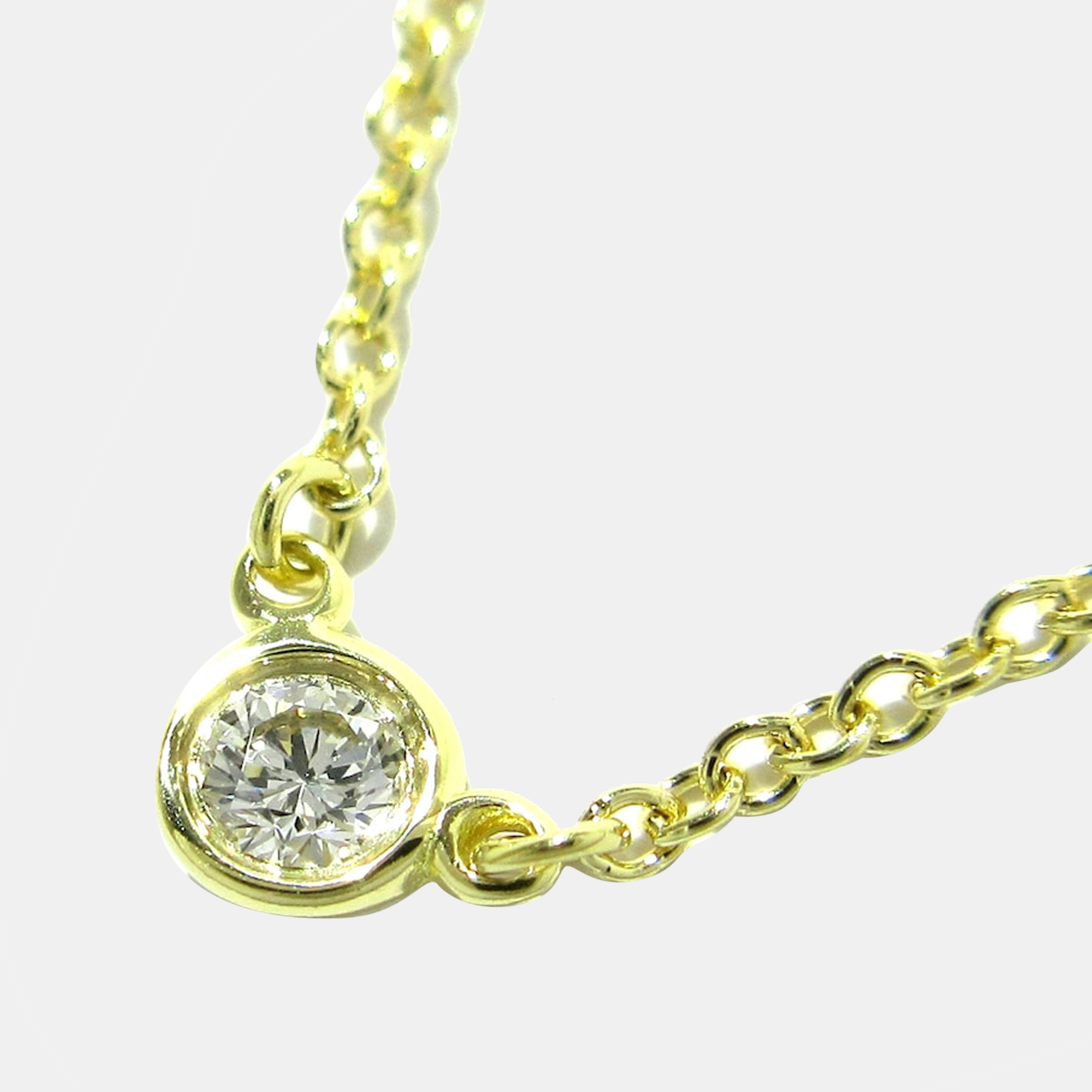 Tiffany & Co. Elsa Peretti Diamonds By The Yard 18K Yellow Gold Diamond Necklace
Tiffany & Co. Elsa Peretti Diamonds By The Yard 18K Yellow Gold Diamond Necklace