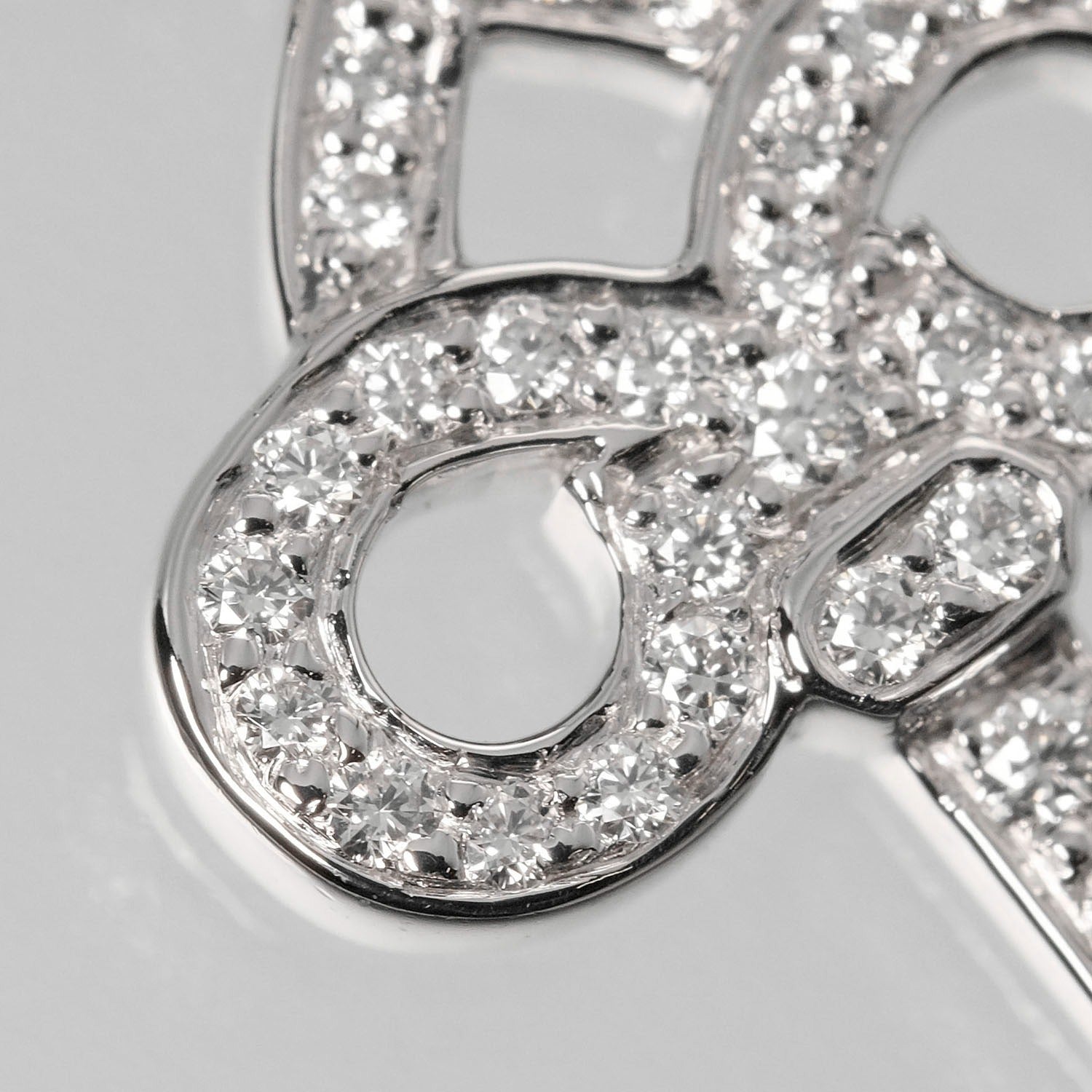 Tiffany & Co Silver Platinum Fleur De Lis Pendant Jewelry
