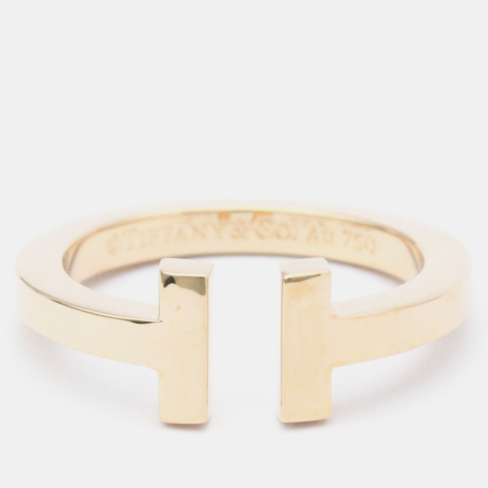 Tiffany & Co. Twire 18K Rose Gold Ring EU 55