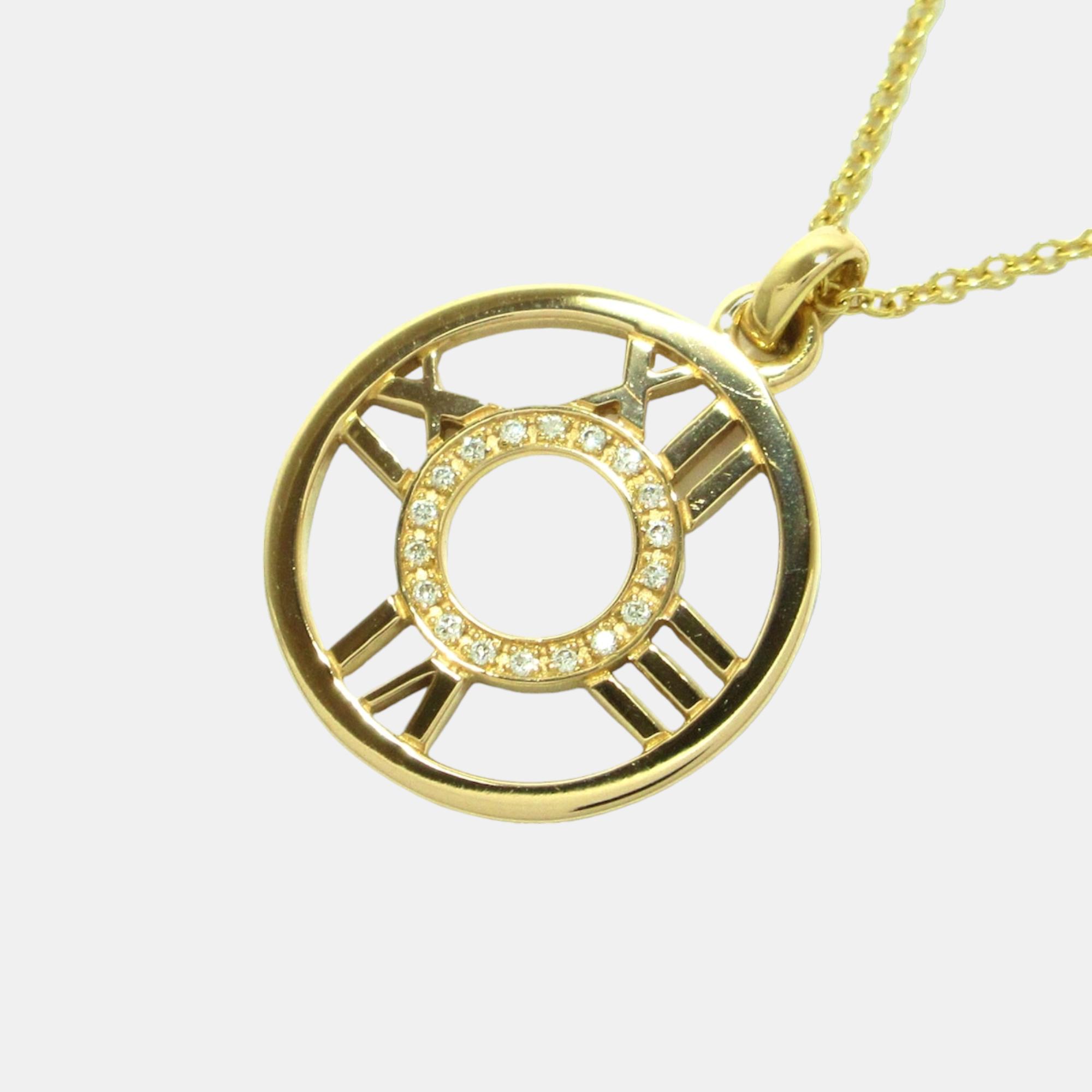 Tiffany & Co Gold Yellow Gold Atlas Necklace Jewelry