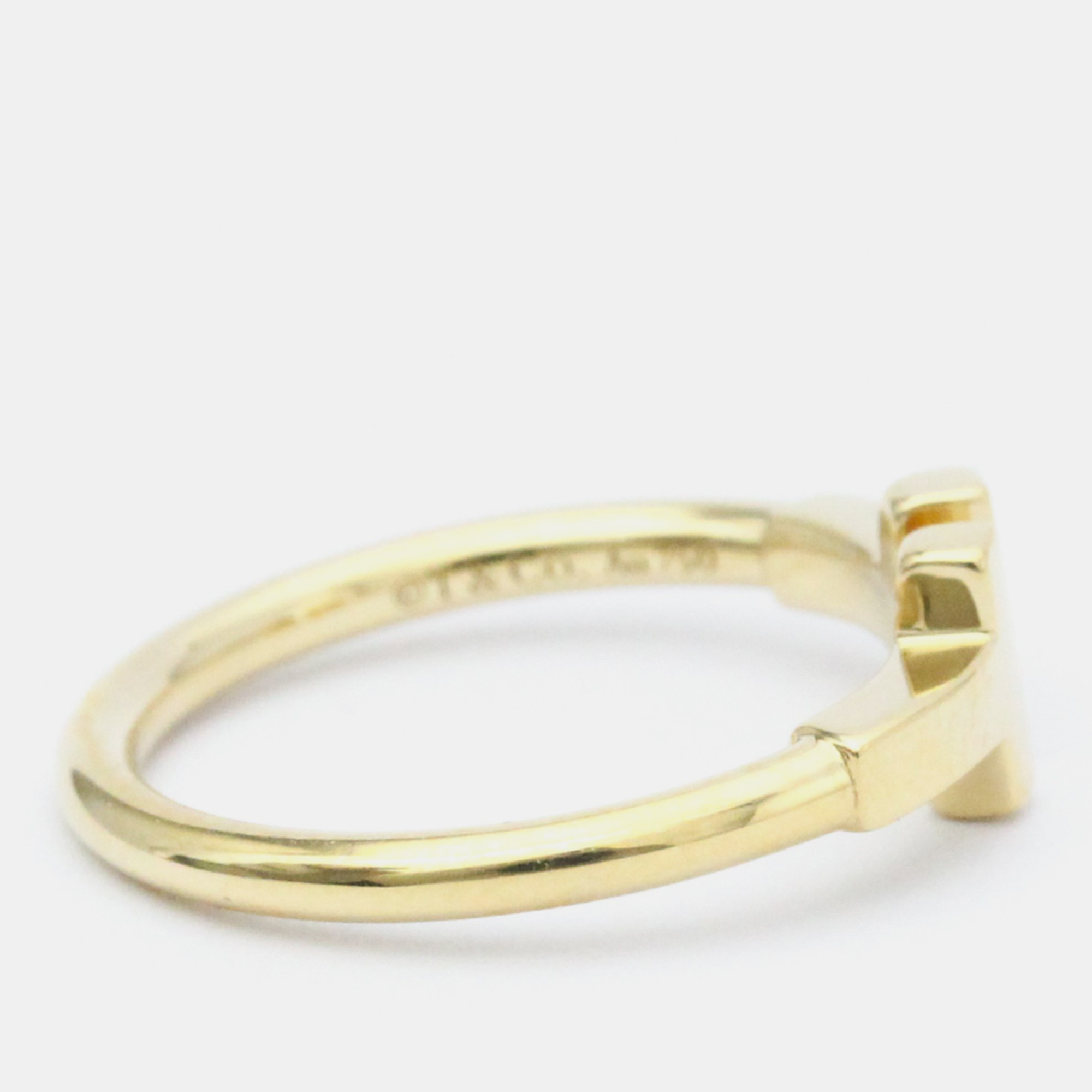 Tiffany & Co. Twire 18K Yellow Gold Ring EU 50.5