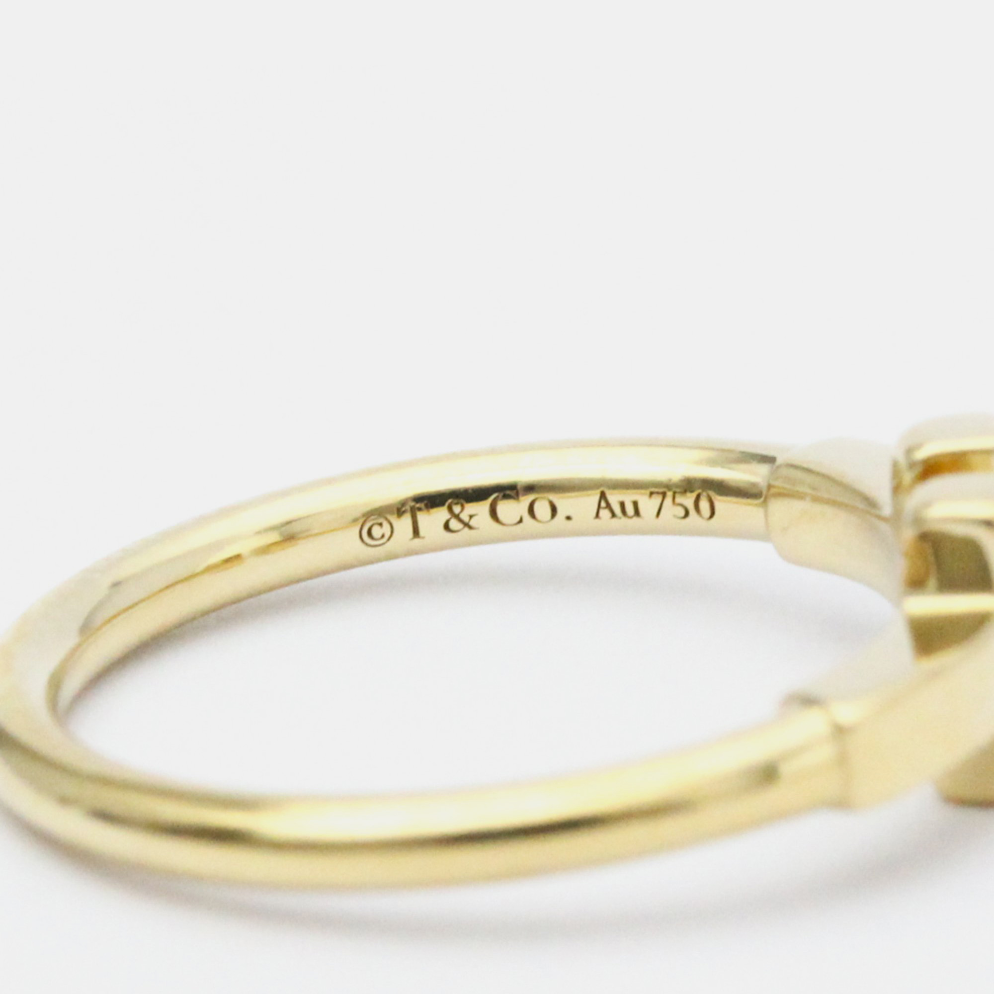 Tiffany & Co. Twire 18K Yellow Gold Ring EU 50.5