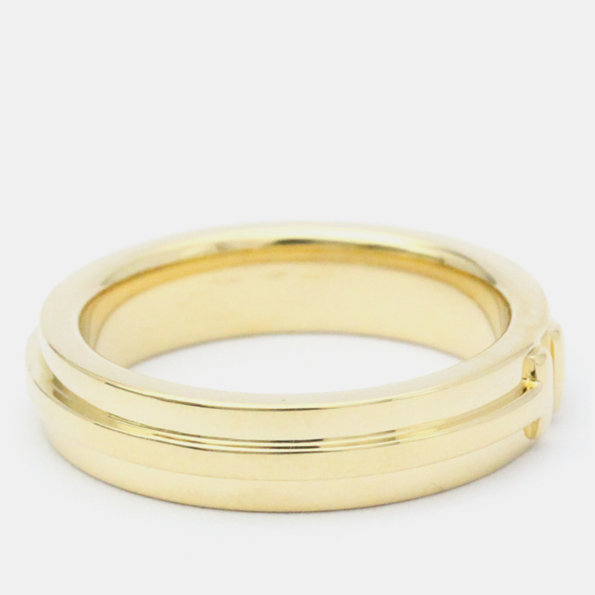 Tiffany & Co. Tiffany T Wide 18K Yellow Gold Ring EU 53