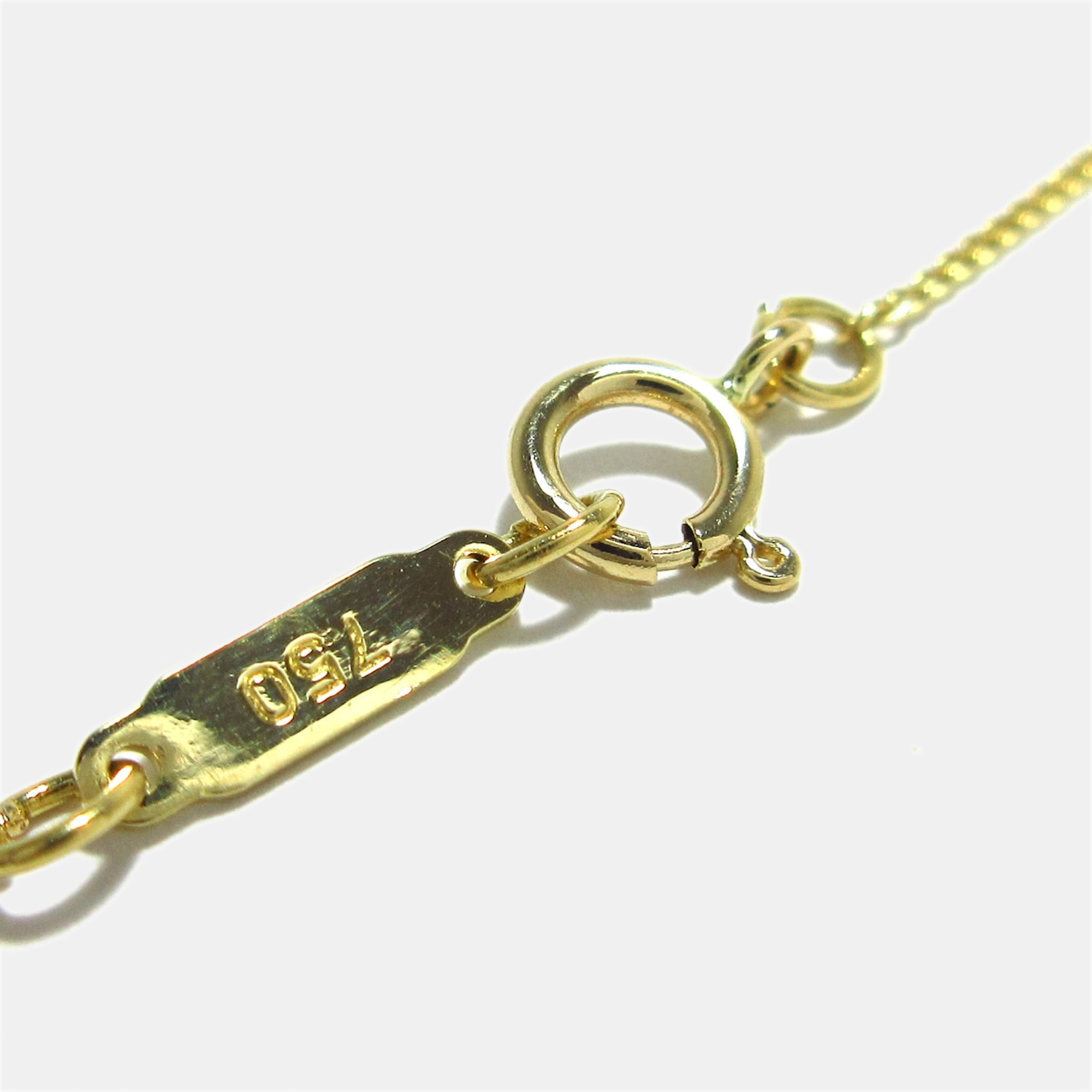 Tiffany & Co Yellow Gold Ribbon Necklace