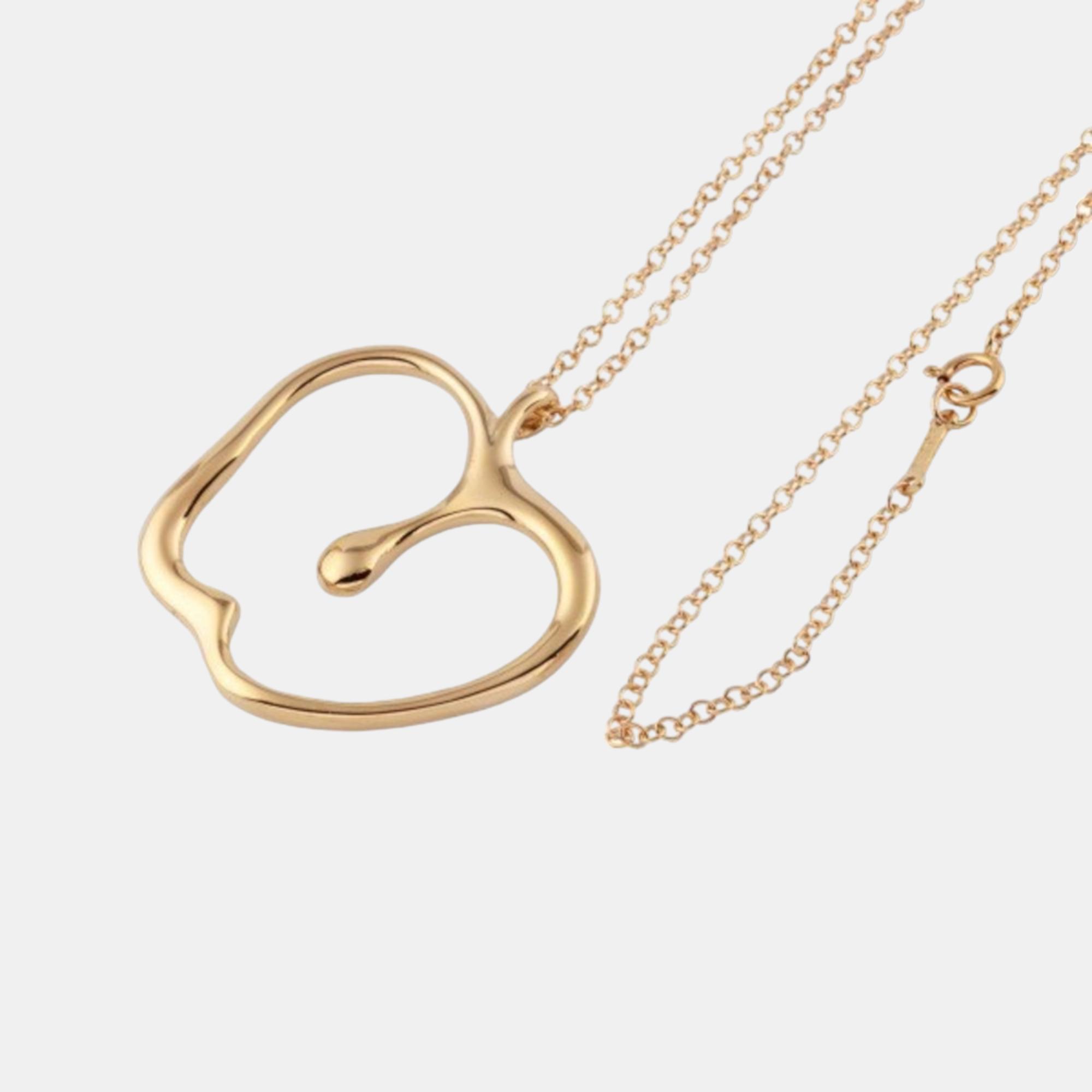 Tiffany & Co. Elsa Peretti Apple 18K Yellow Gold Necklace