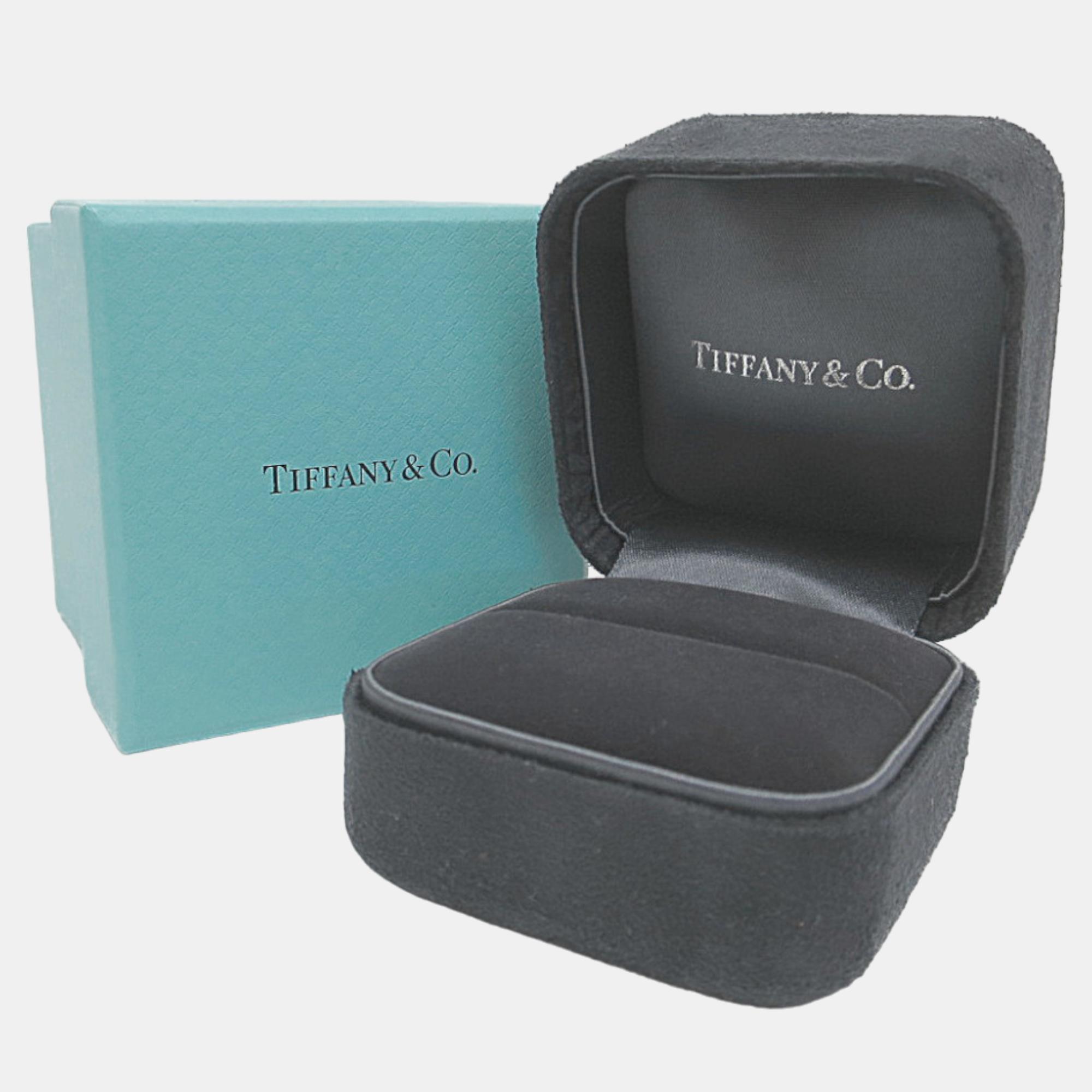 Tiffany & Co. T Square 18K Rose Gold Ring EU 48