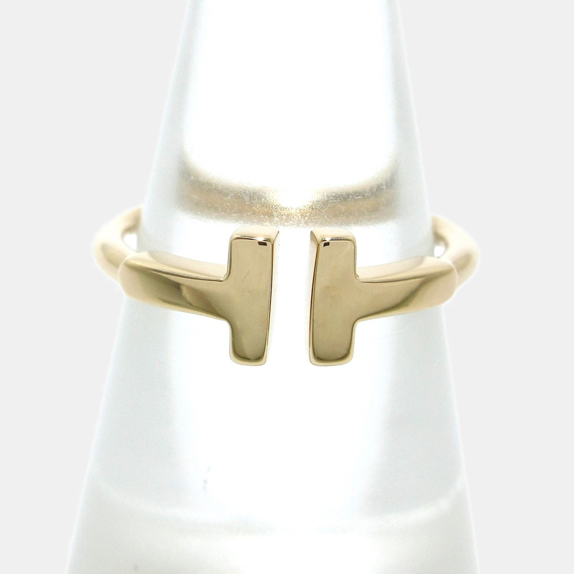 Tiffany & Co. Twire 18K Rose Gold Ring EU 48