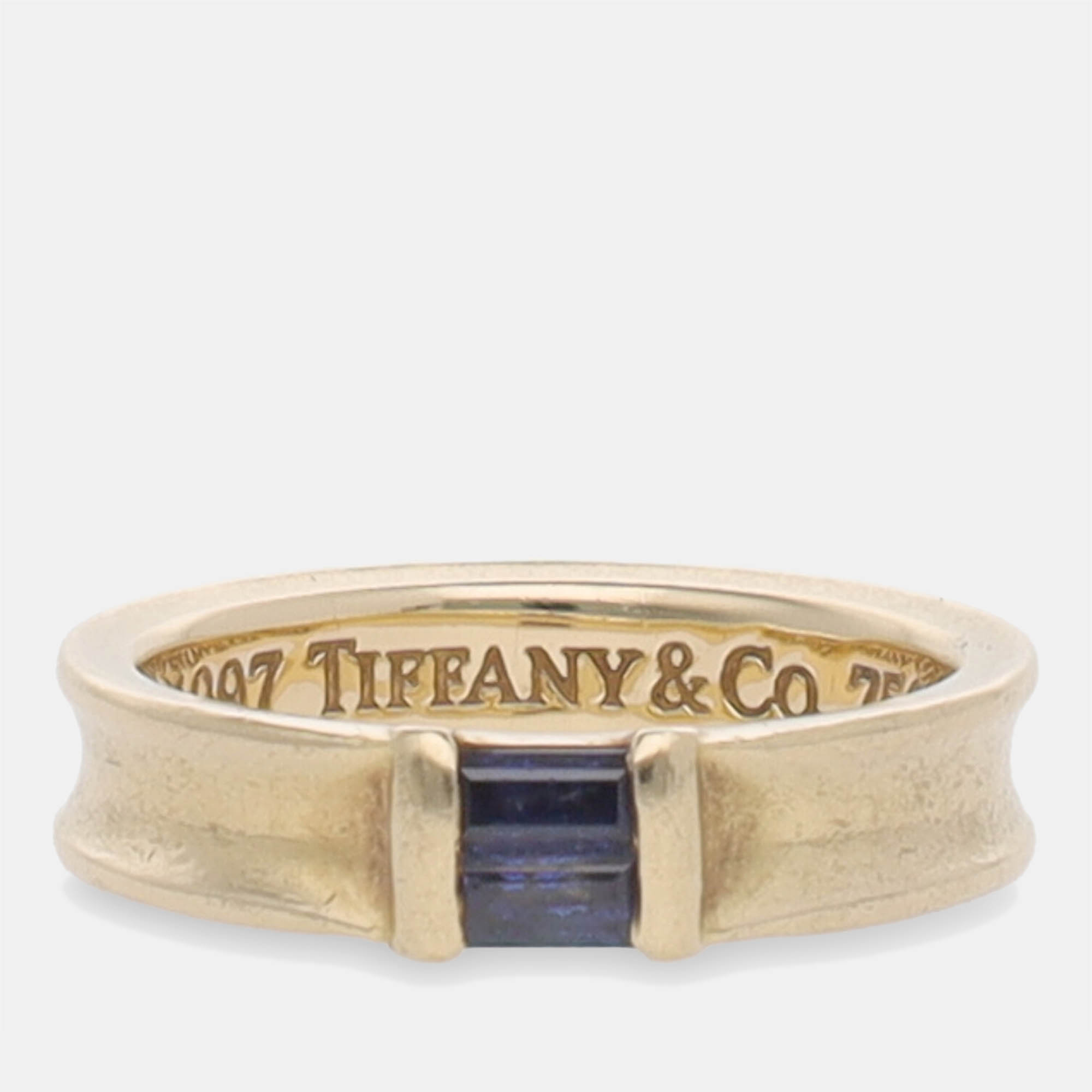 Tiffany & Co.  Women's Yellow Gold Ring - Gold - EU 51.5
