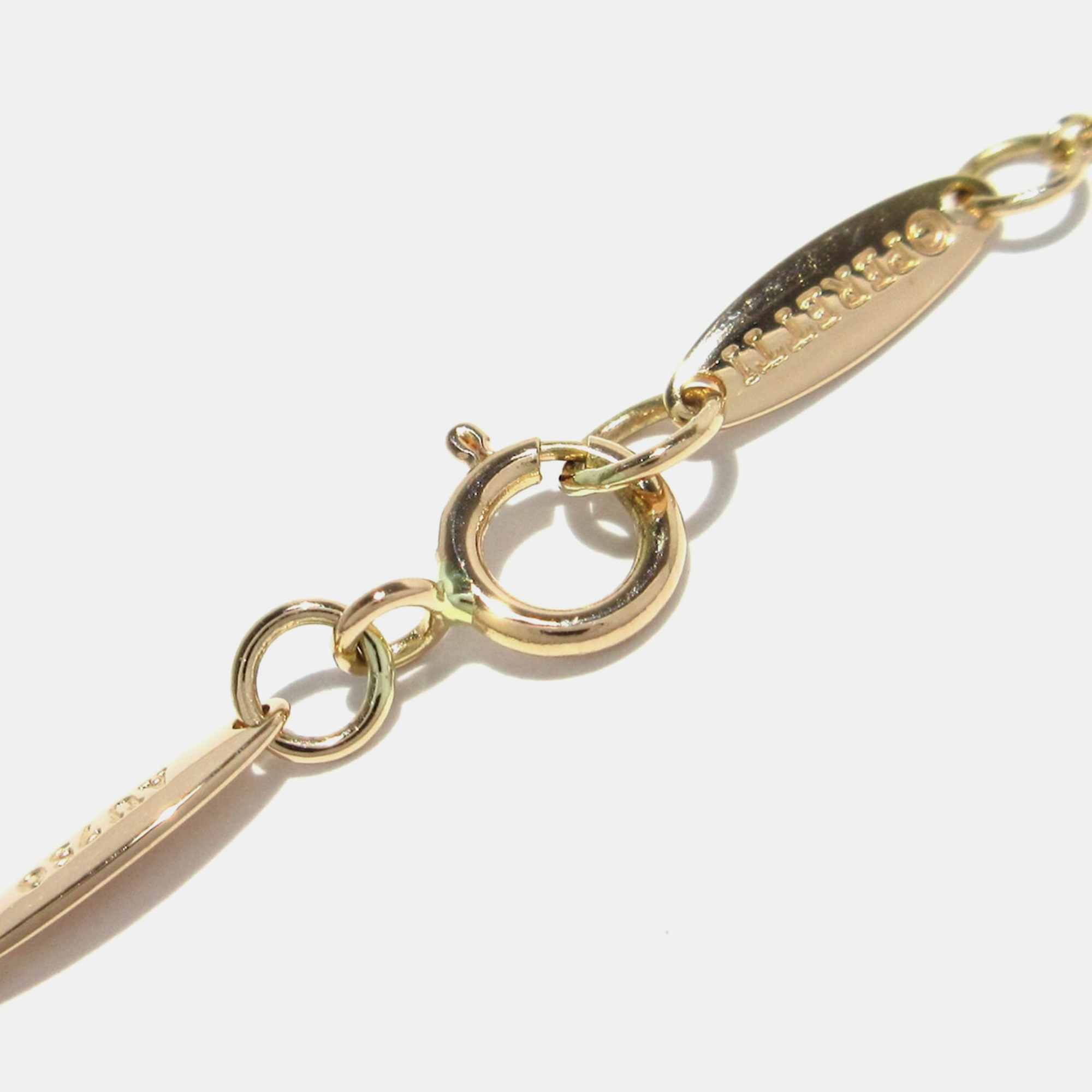 Tiffany & Co. Elsa Peretti Diamonds By The Yard 18K Rose Gold Diamond Necklace