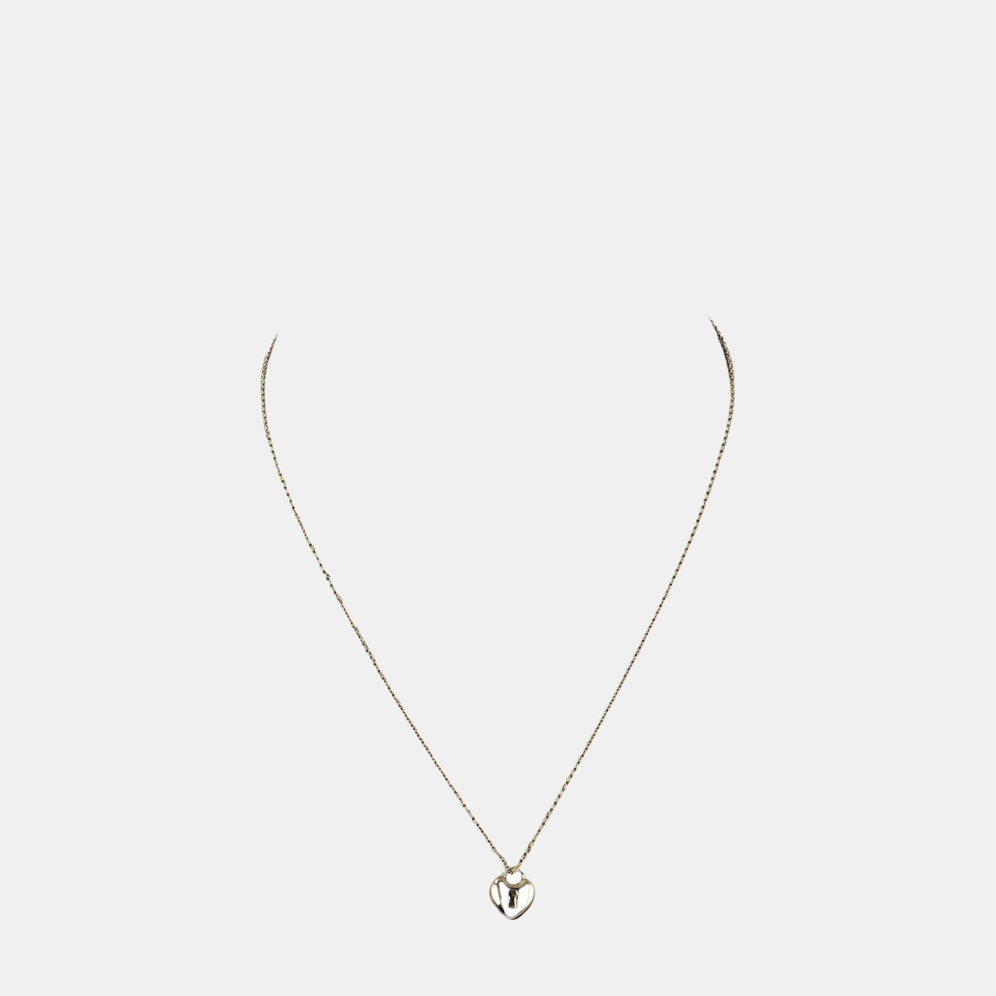 Tiffany & Co. Heart Lock 18K Yellow Gold Necklace
Tiffany & Co. Heart Lock 18K Yellow Gold Necklace