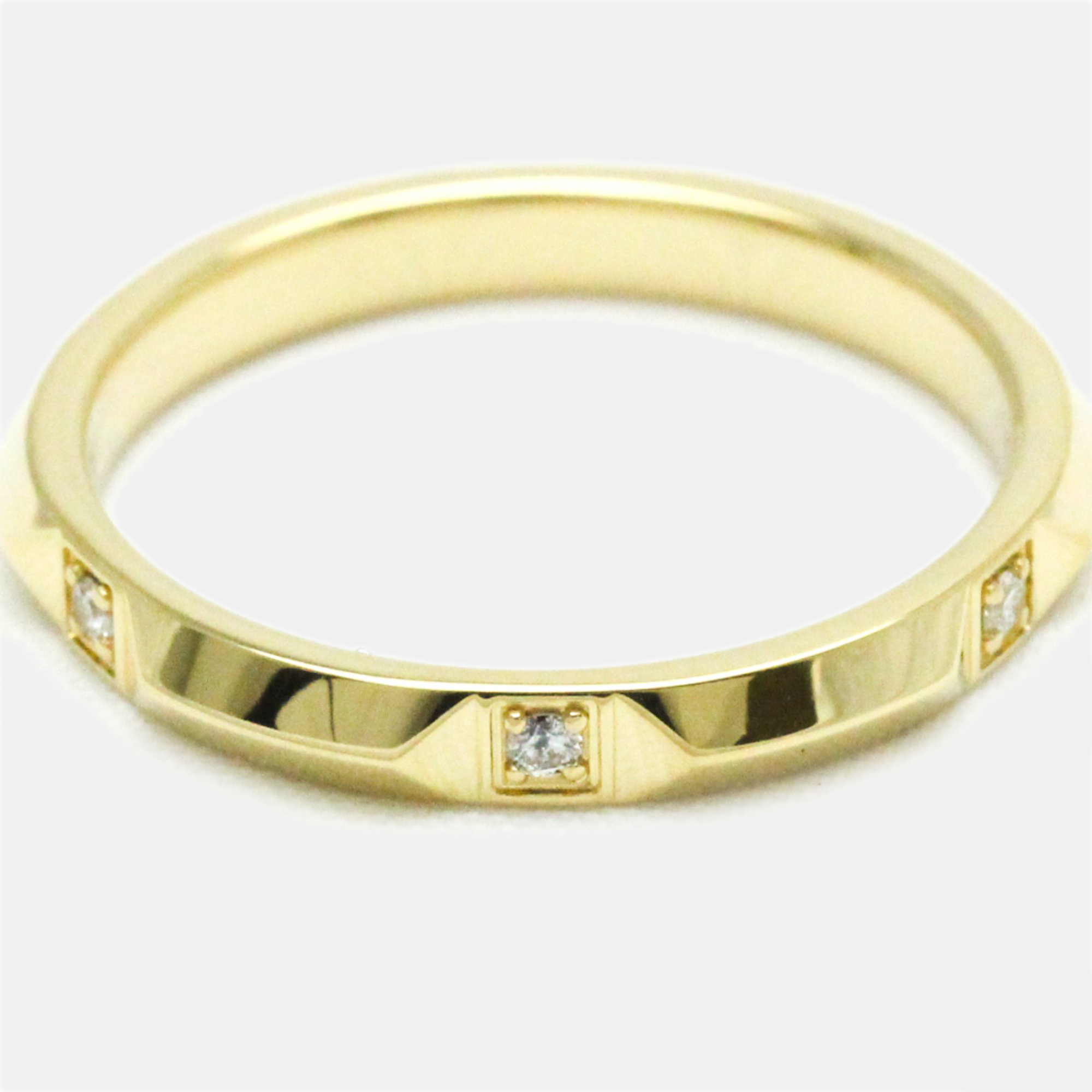Tiffany & Co. True 18K Yellow Gold Diamond Ring EU 57