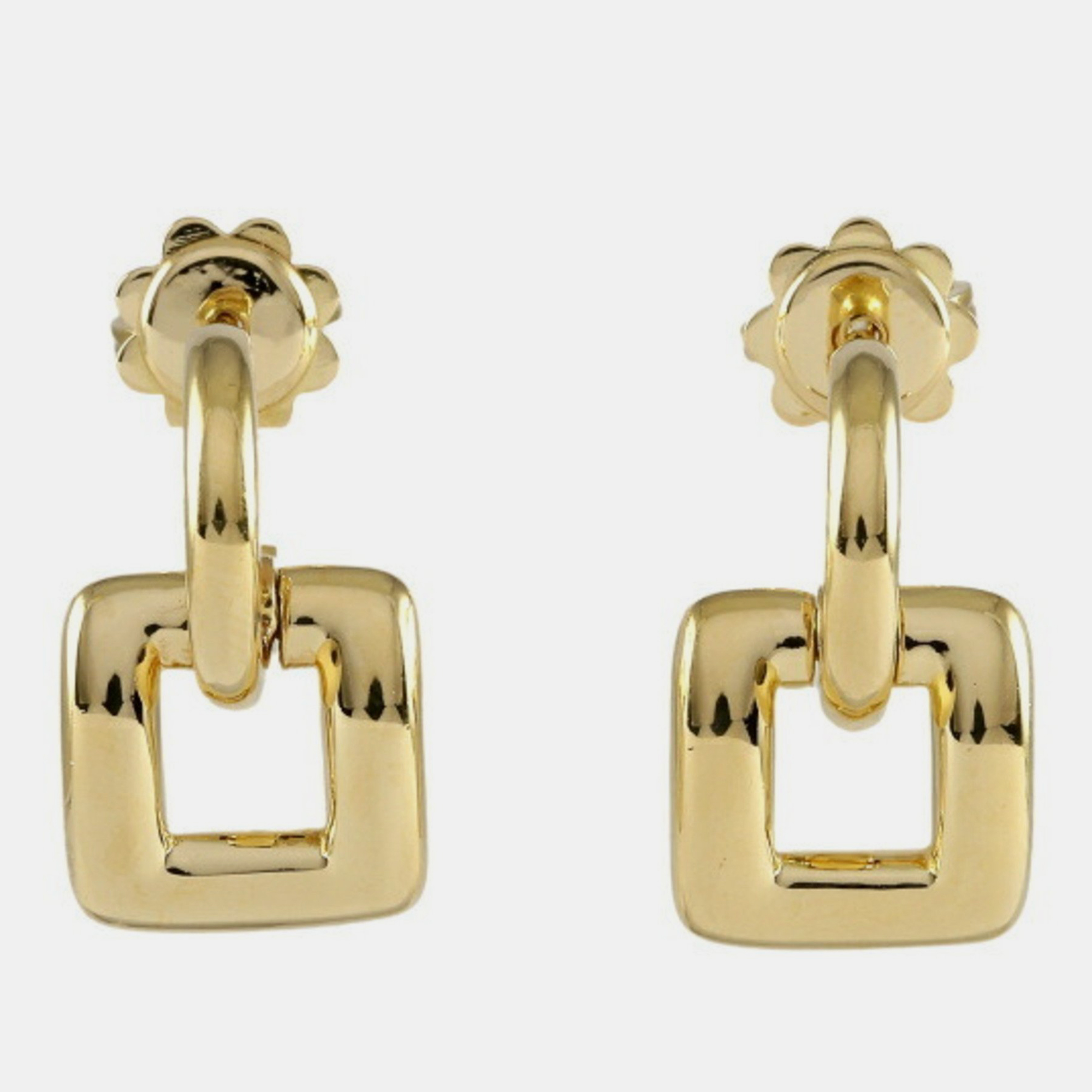 Tiffany & Co. T Square 18K Yellow Gold Earrings