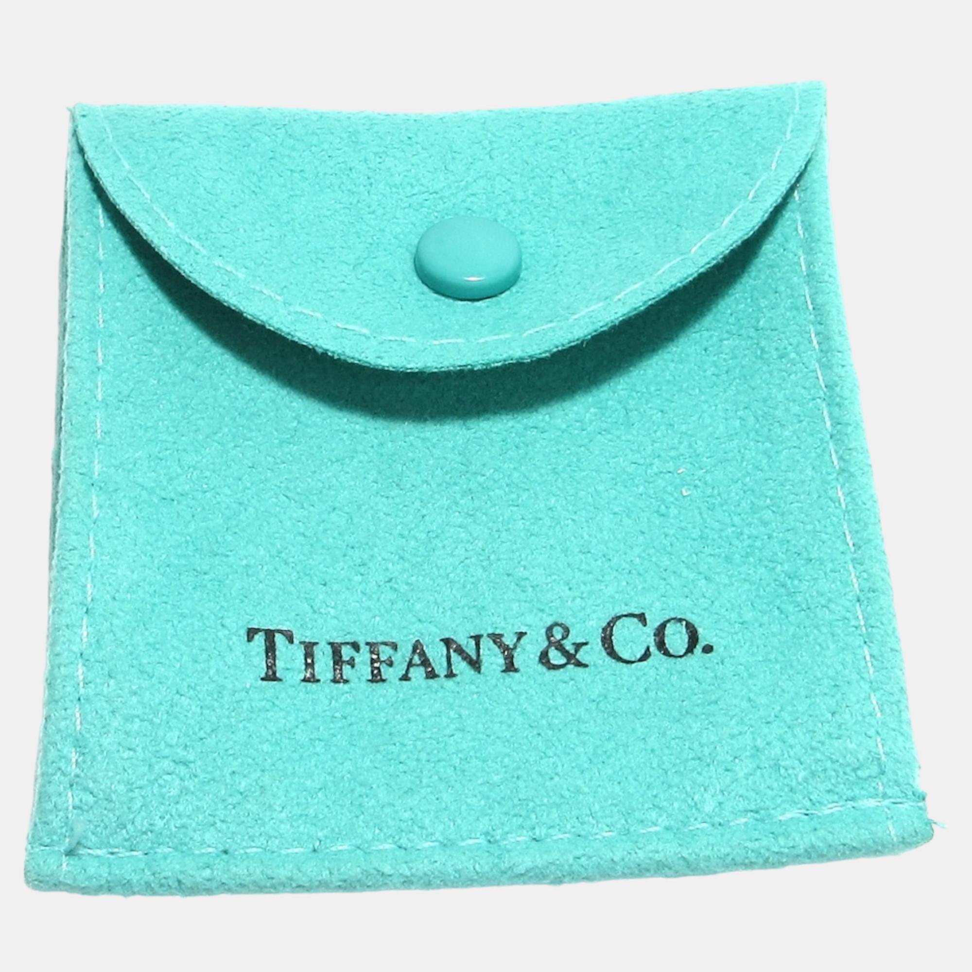 Tiffany & Co. Elsa Peretti Wave 18K White Gold Ring EU 50