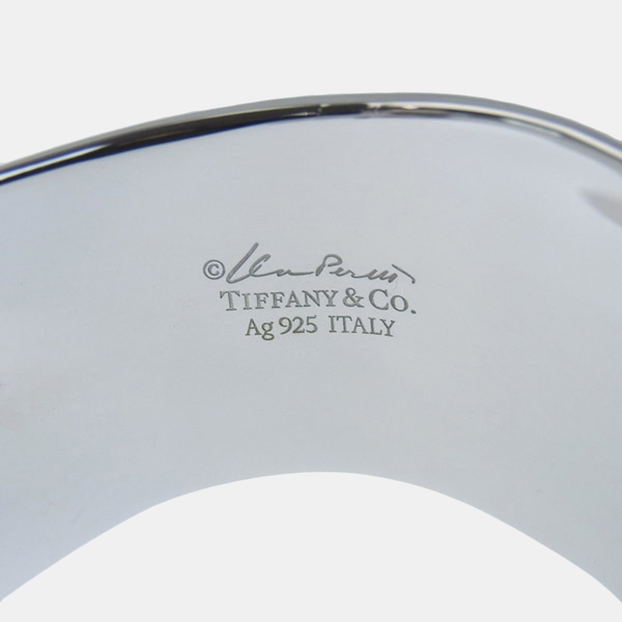 Tiffany & Co. Sterling Silver Elsa Peretti Bone Cuff Bracelet