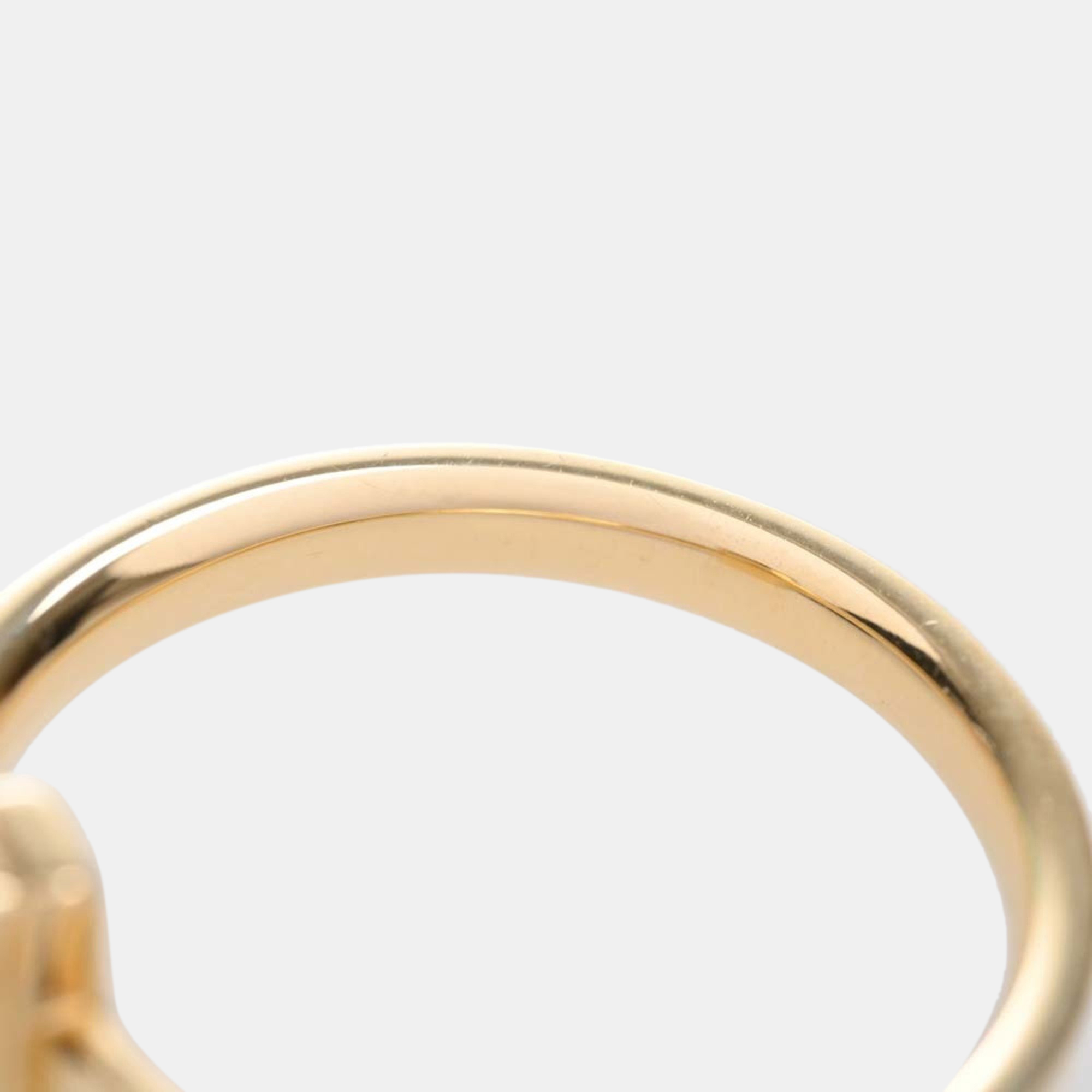Tiffany & Co. 18K Yellow Gold T1 Ring EU 50.5