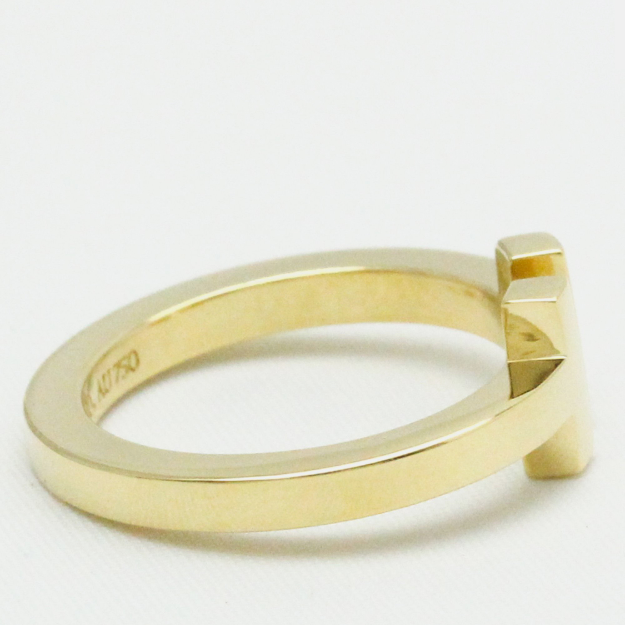 Tiffany & Co. Tiffany T 18K Yellow Gold Ring EU 54.5
