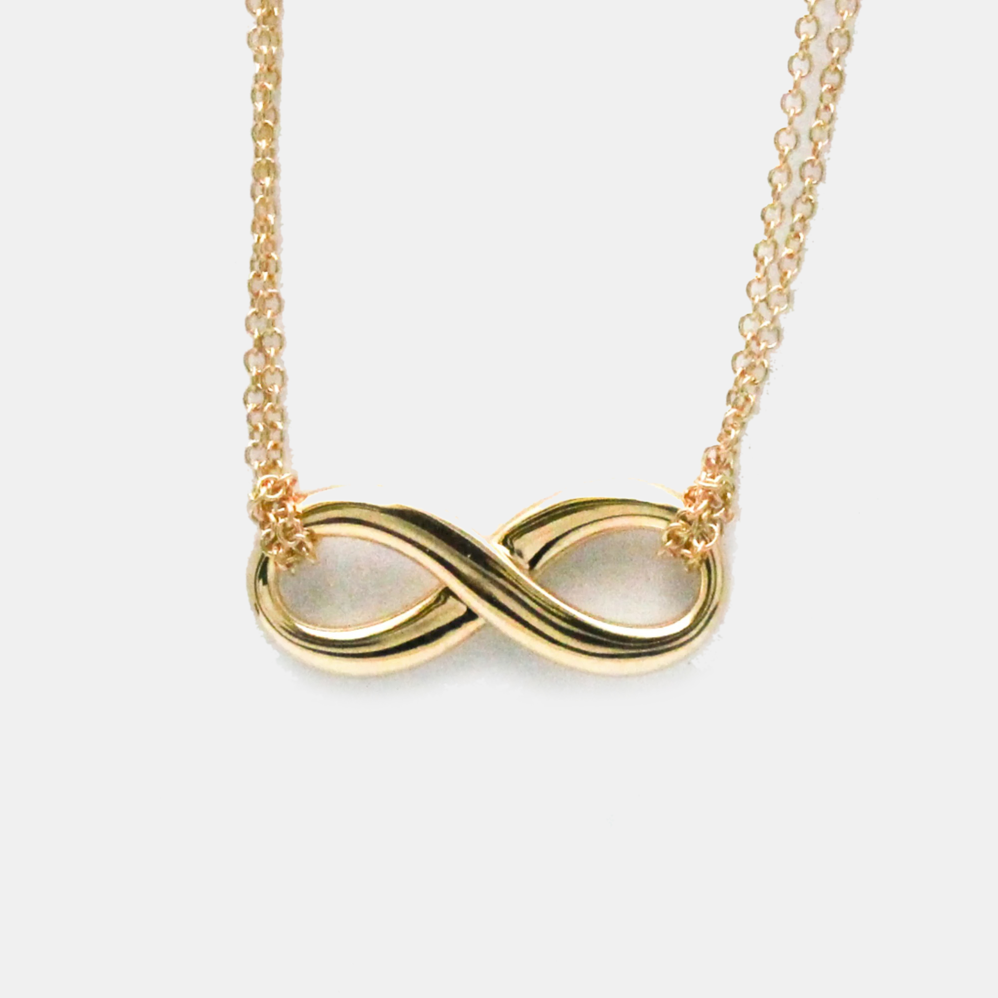 Tiffany & Co. Infinity 18K Rose Gold Necklace