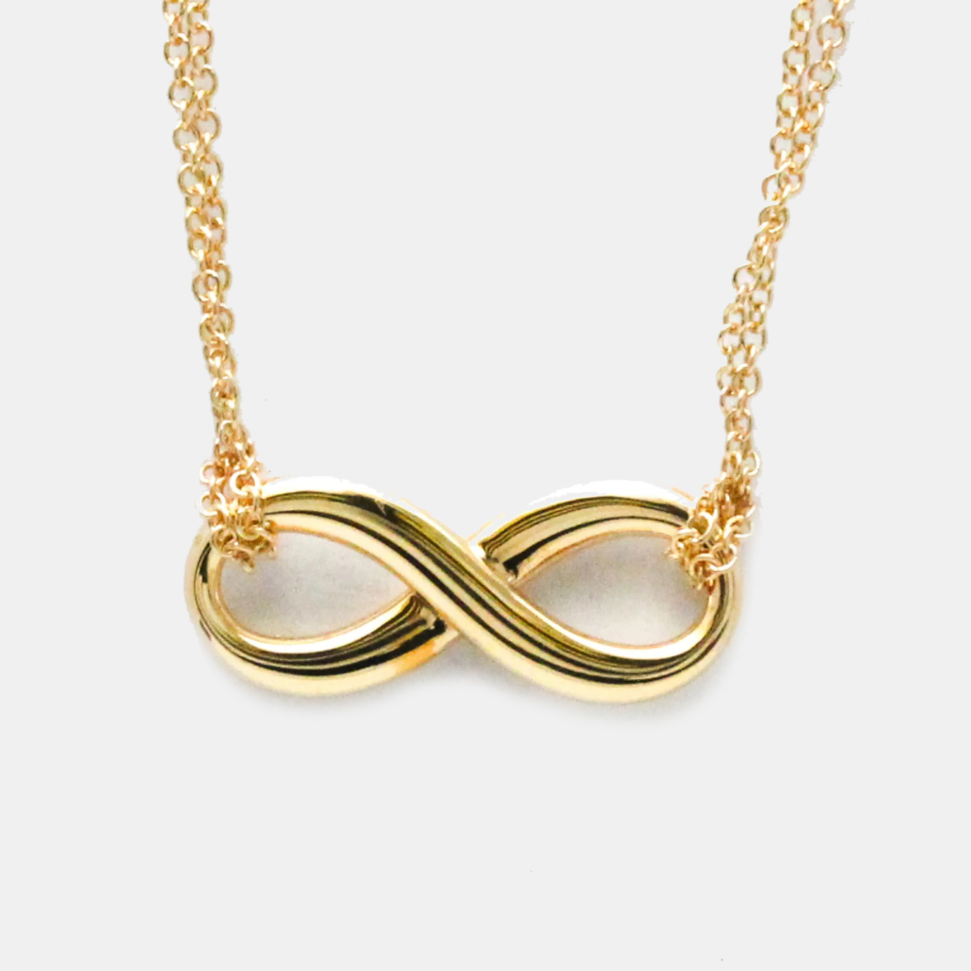 Tiffany & Co. Infinity 18K Rose Gold Necklace