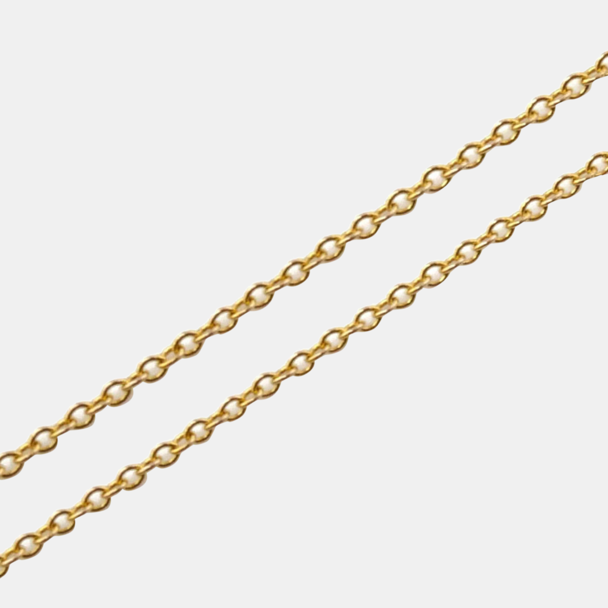 Tiffany & Co. 18K Yellow Gold And Diamond Atlas Pendant Necklace
