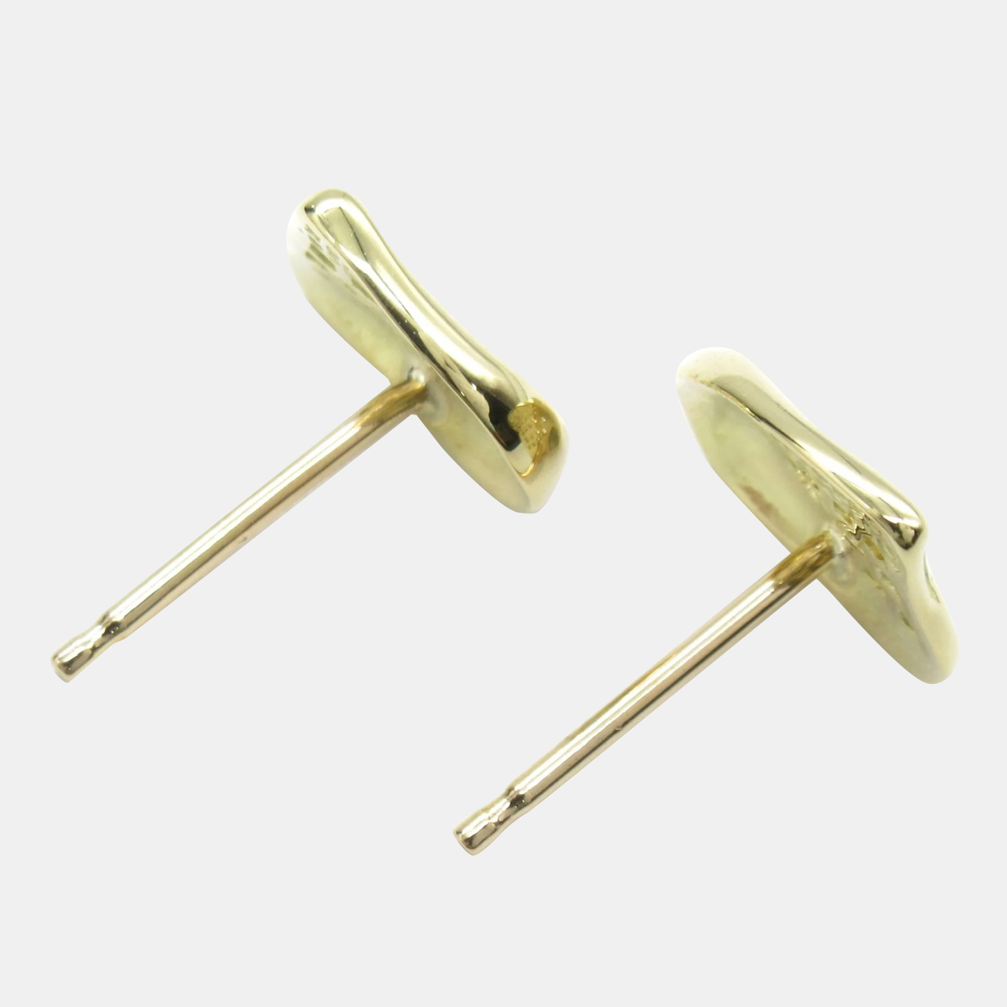 Tiffany & Co. 18K Yellow Gold and Diamond Elsa Peretti Full Heart Stud Earrings
Tiffany & Co. 18K Yellow Gold and Diamond Elsa Peretti Full Heart Stud Earrings