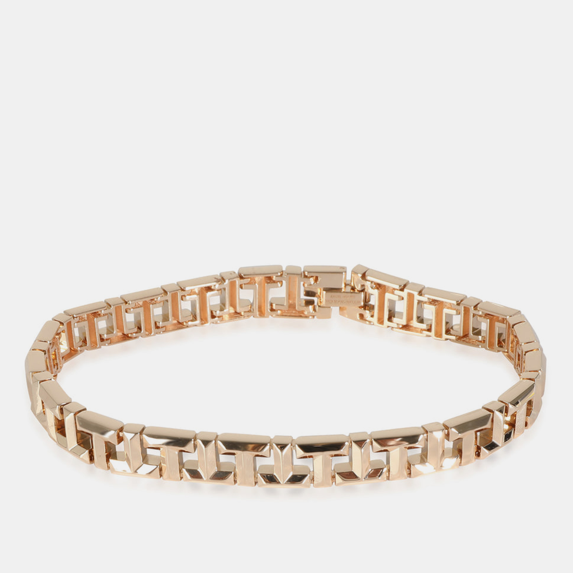 Tiffany & co. 18k rose gold t bracelet