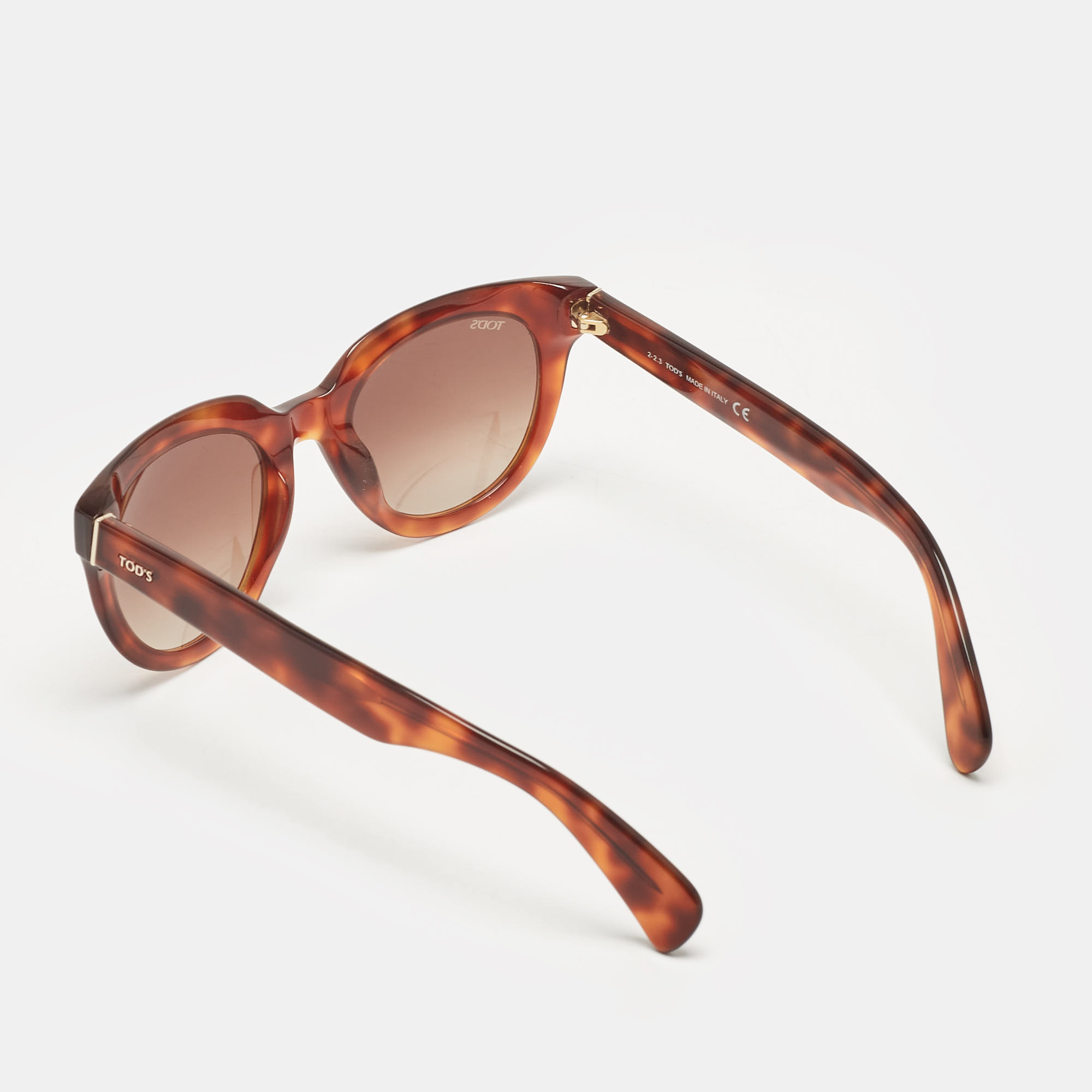 Tod's Tortoise Gradient TO 117 Wayfarer Sunglasses