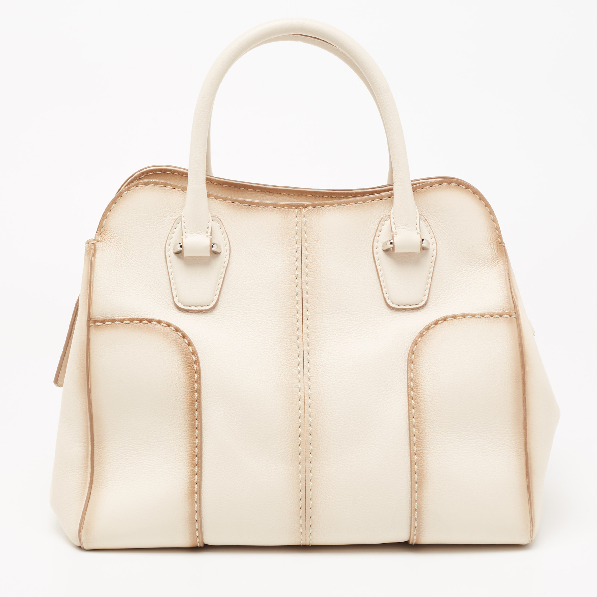 Tod's Powder Pink Leather Tote