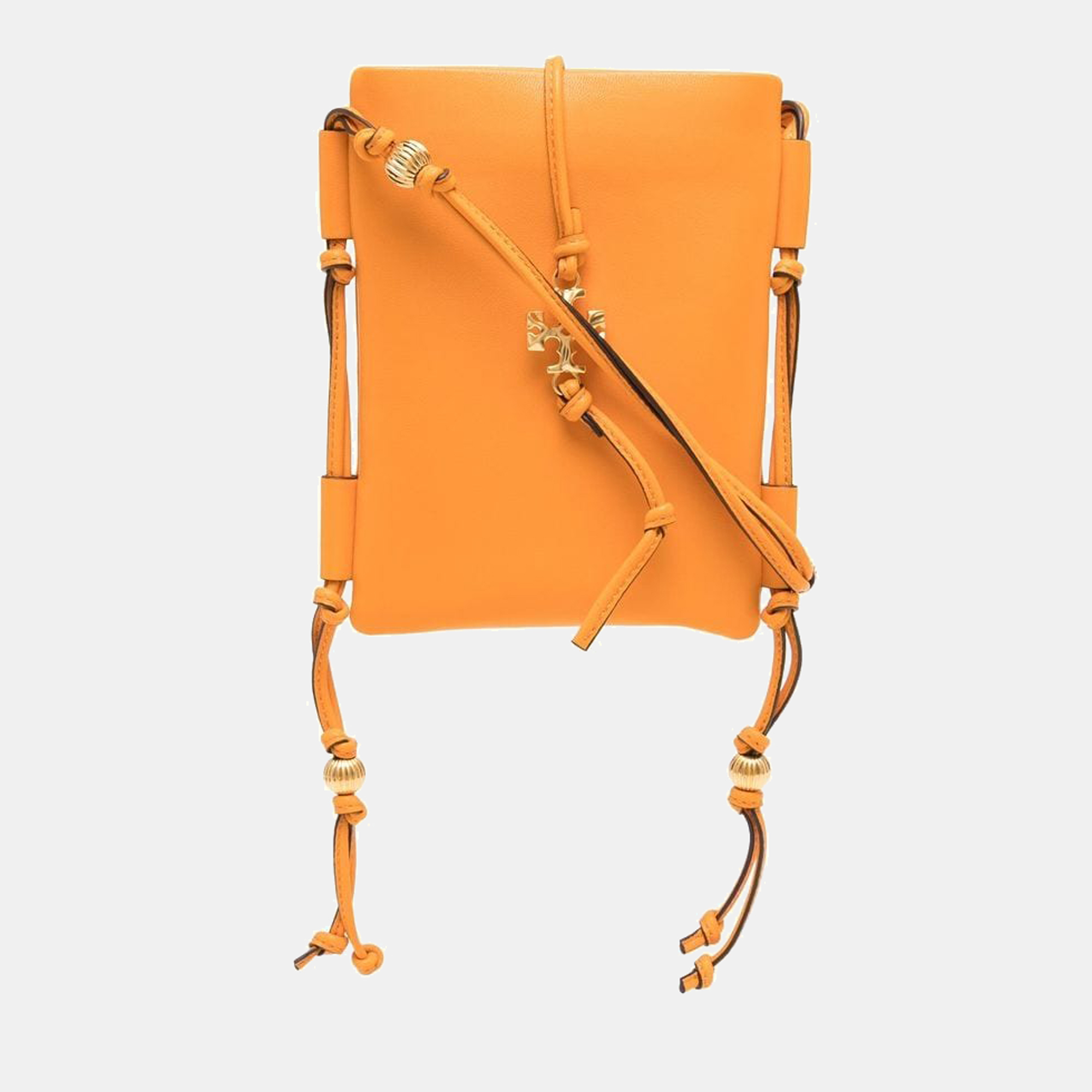 Tory Burch Orange - Leather - Phone Case Bag
