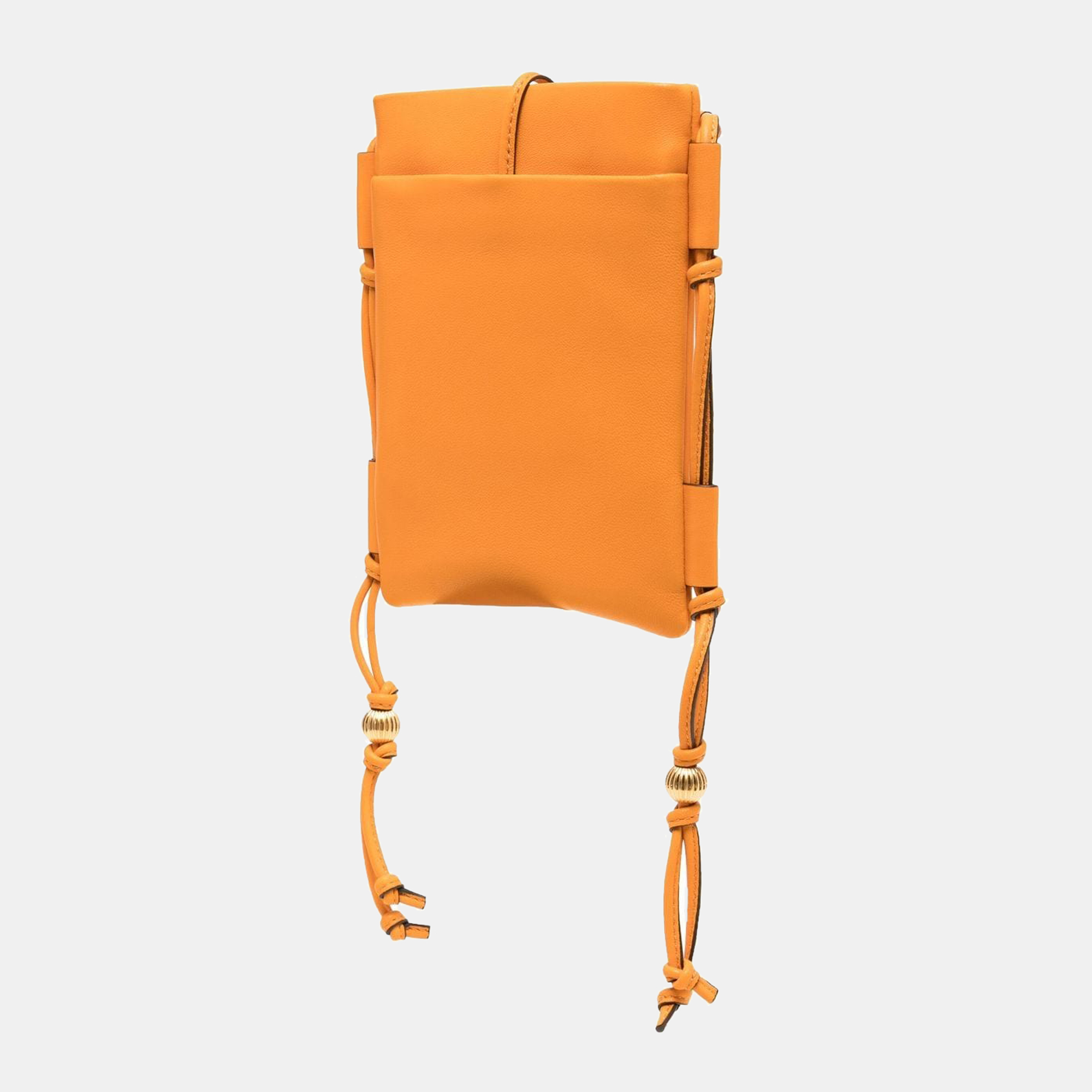 Tory Burch Orange - Leather - Phone Case Bag